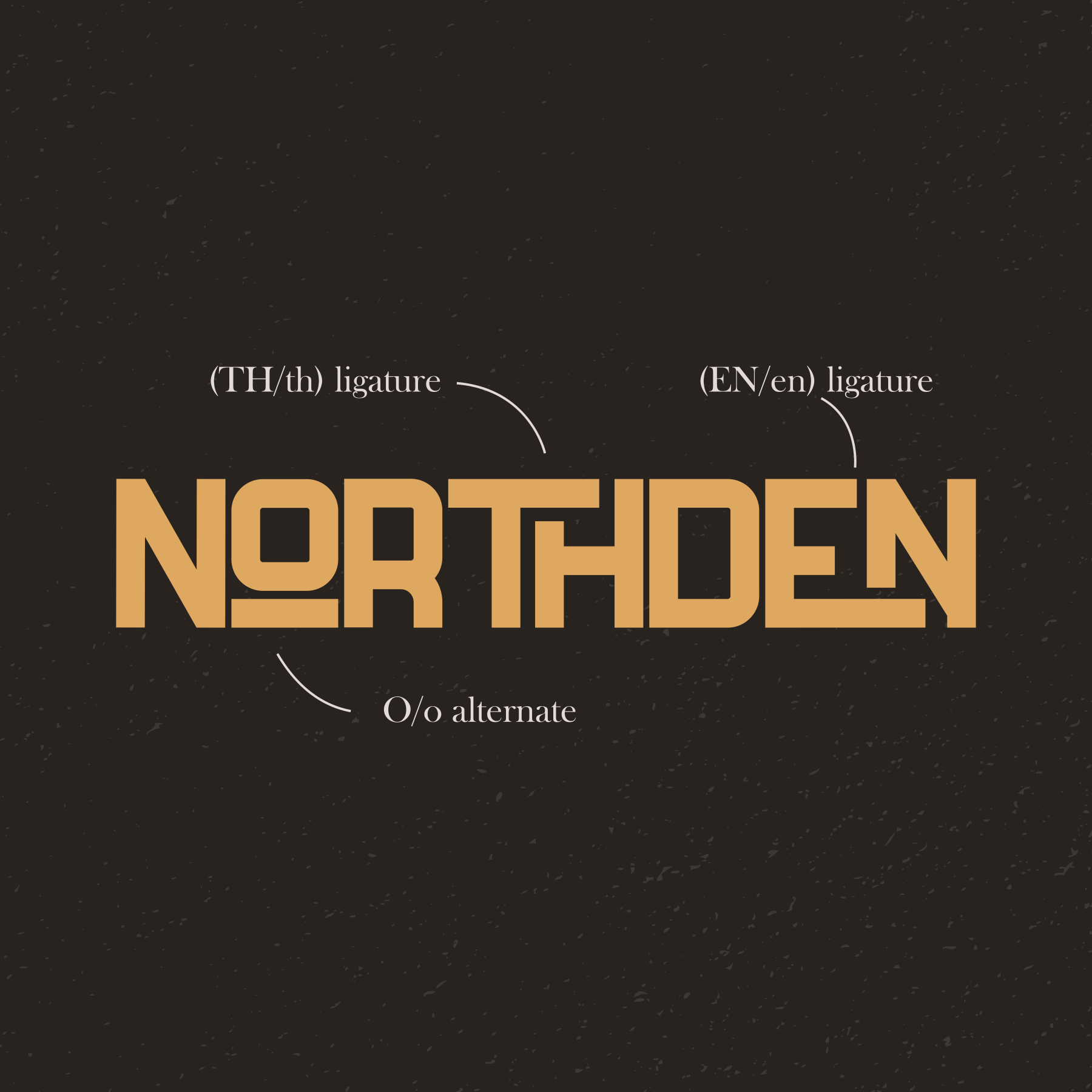NORTHDEN TYPEFACE - secret-cache