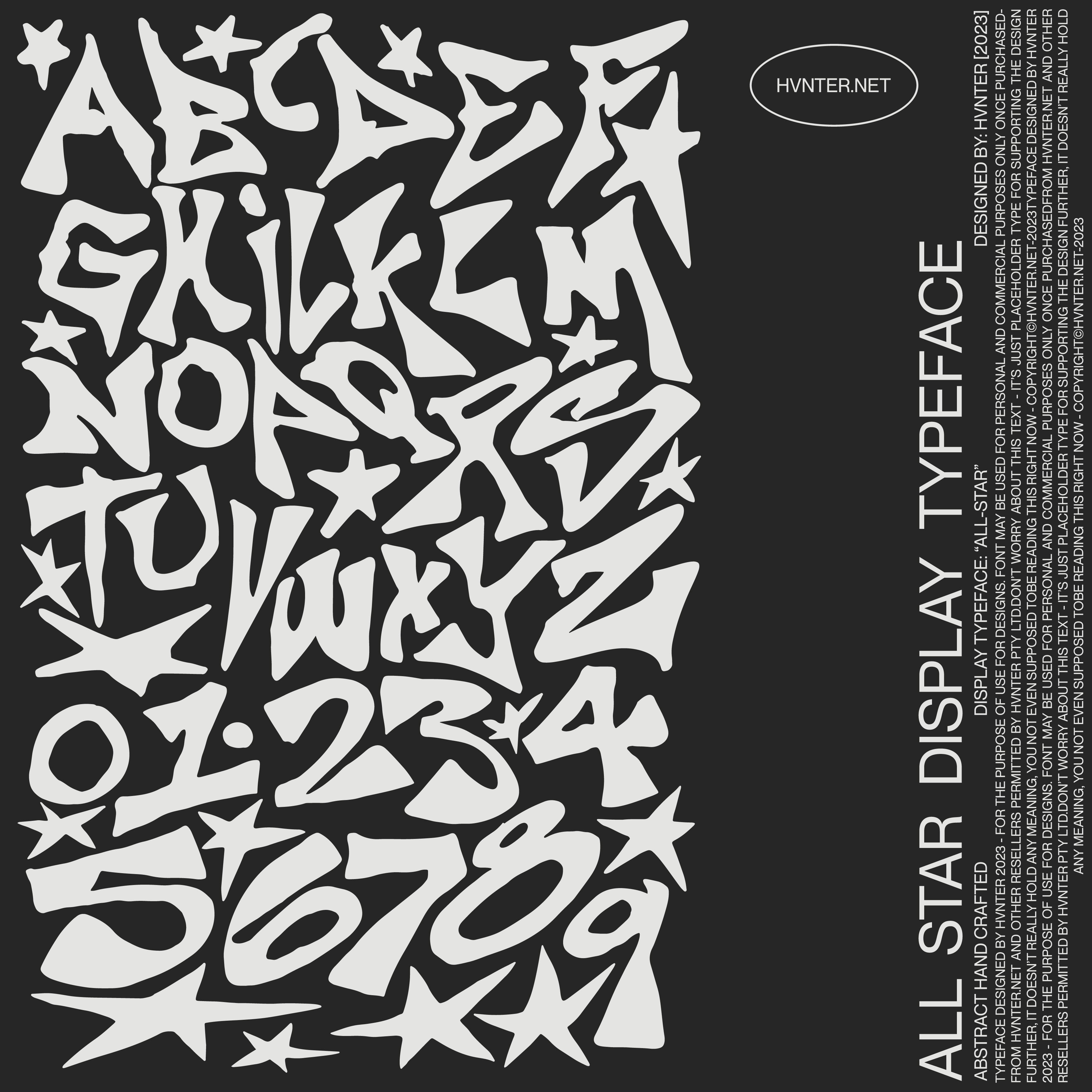 All-Star Typeface - secret-cache