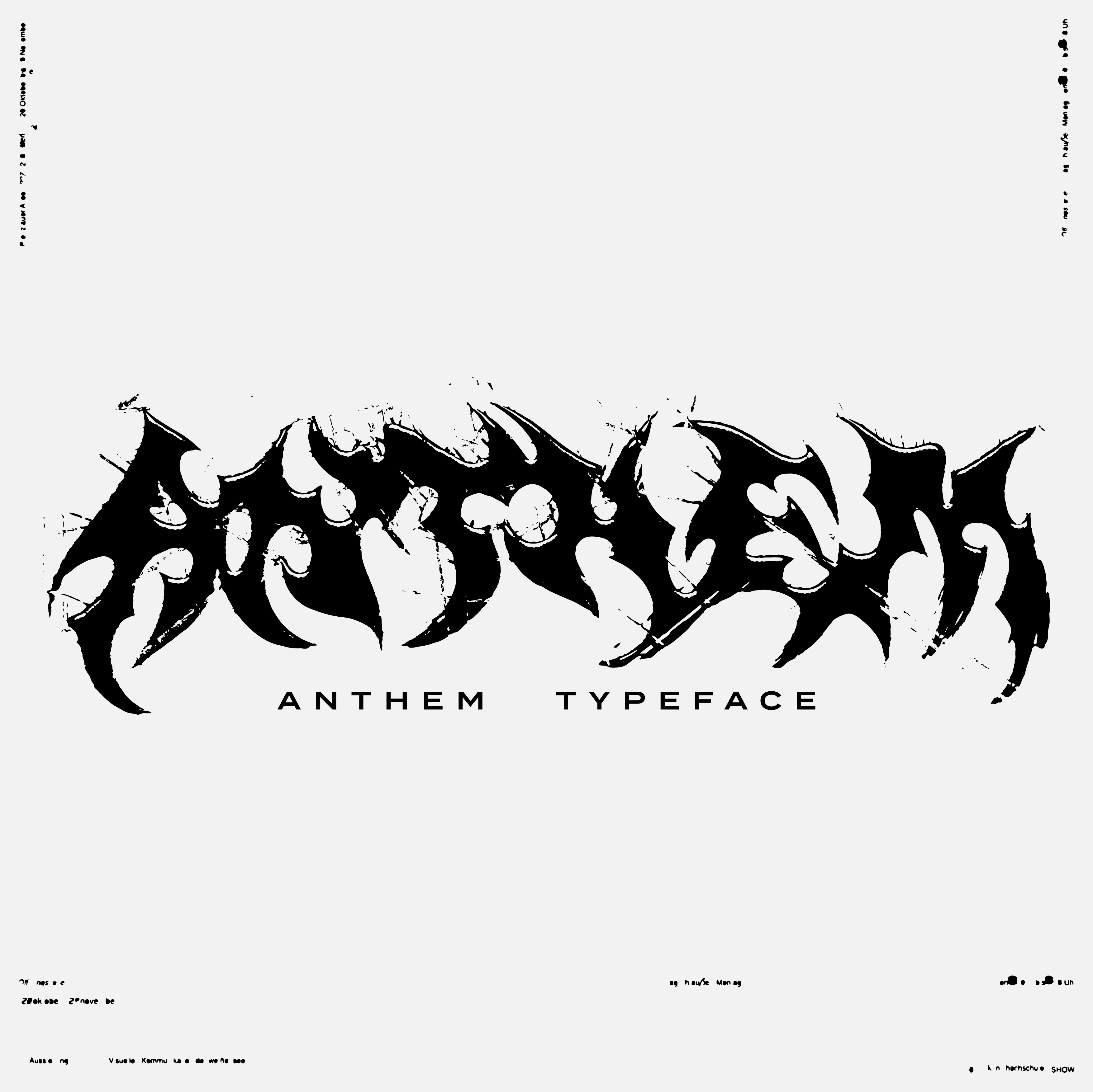 Anthem Typeface - secret-cache