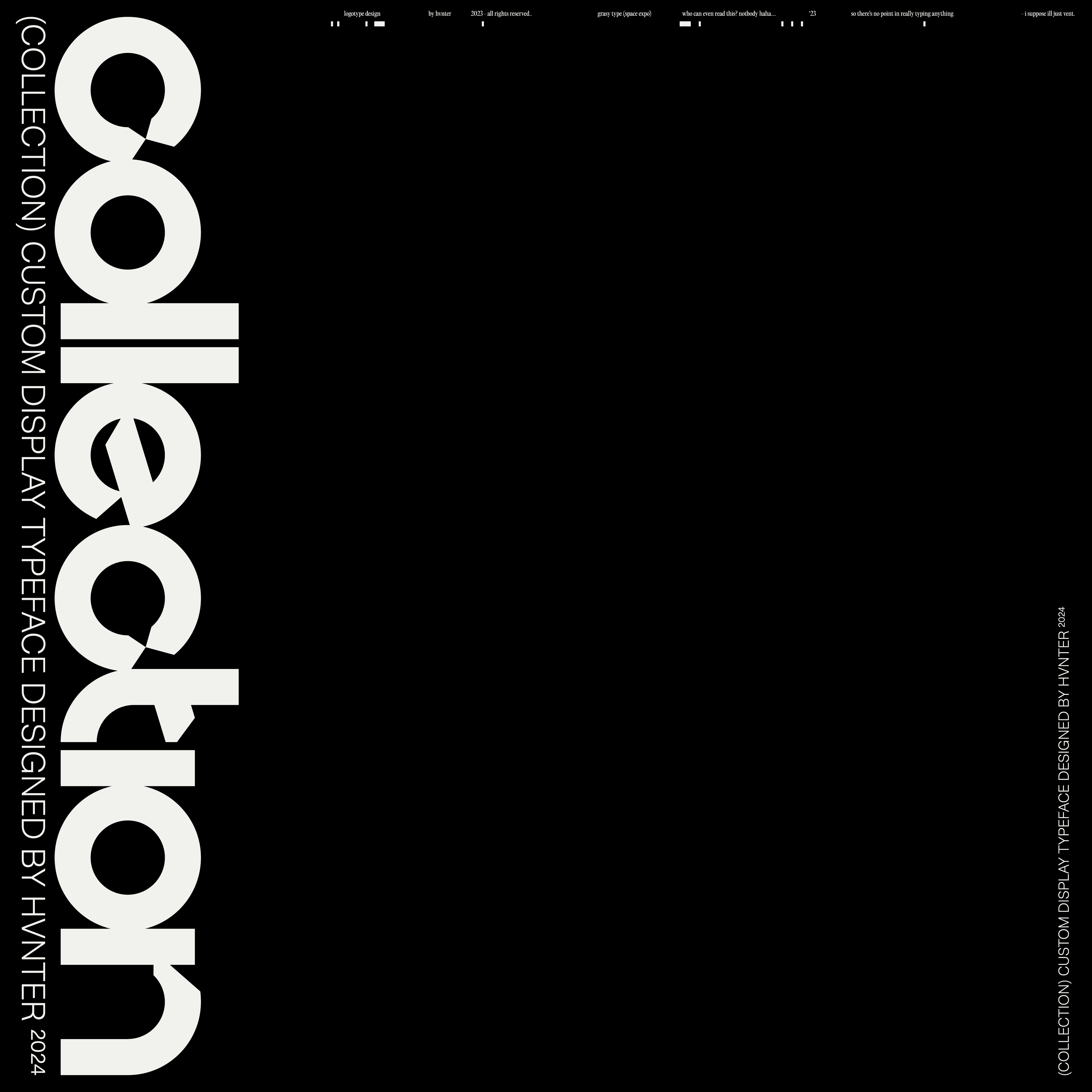 Collection Typeface - secret-cache