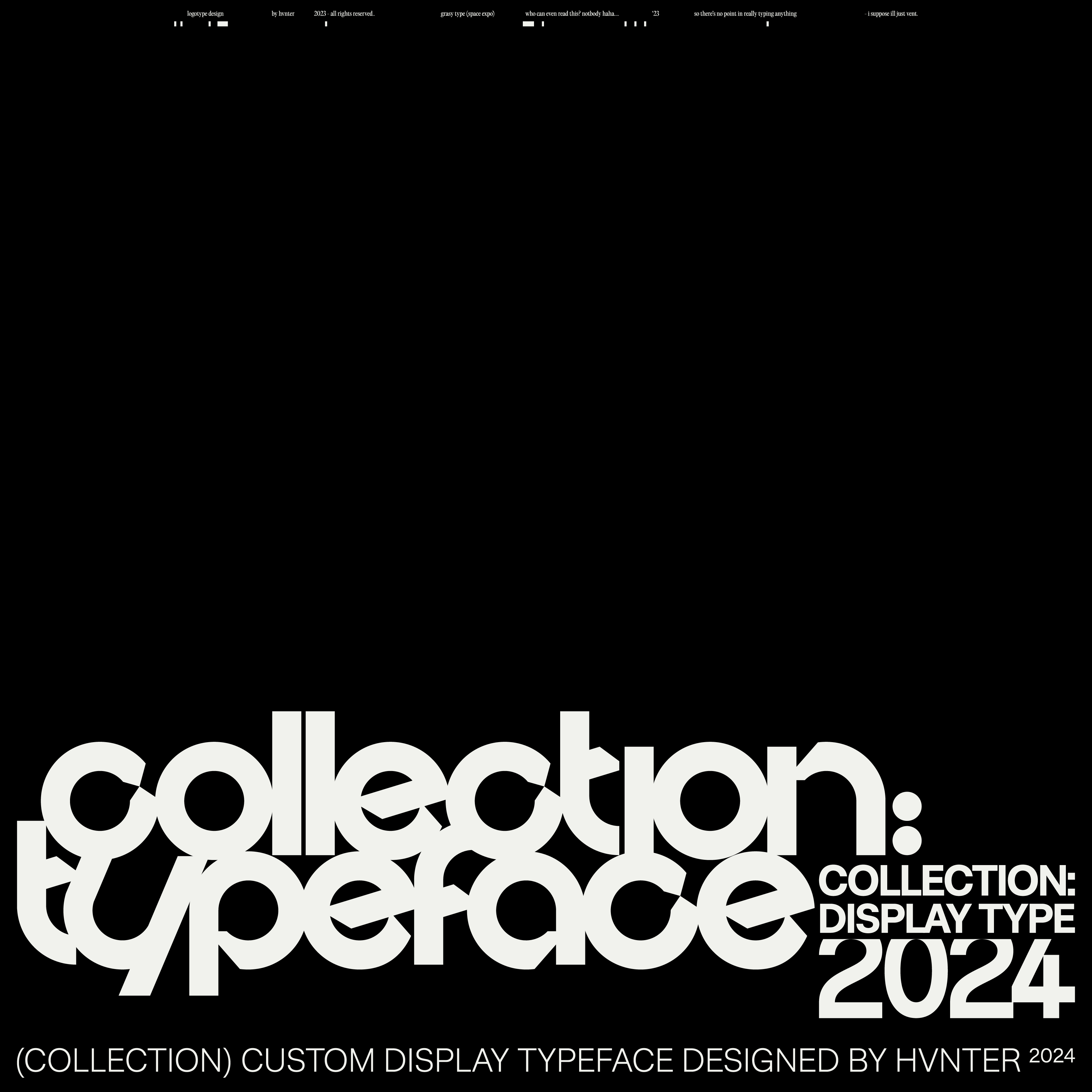 Collection Typeface - secret-cache
