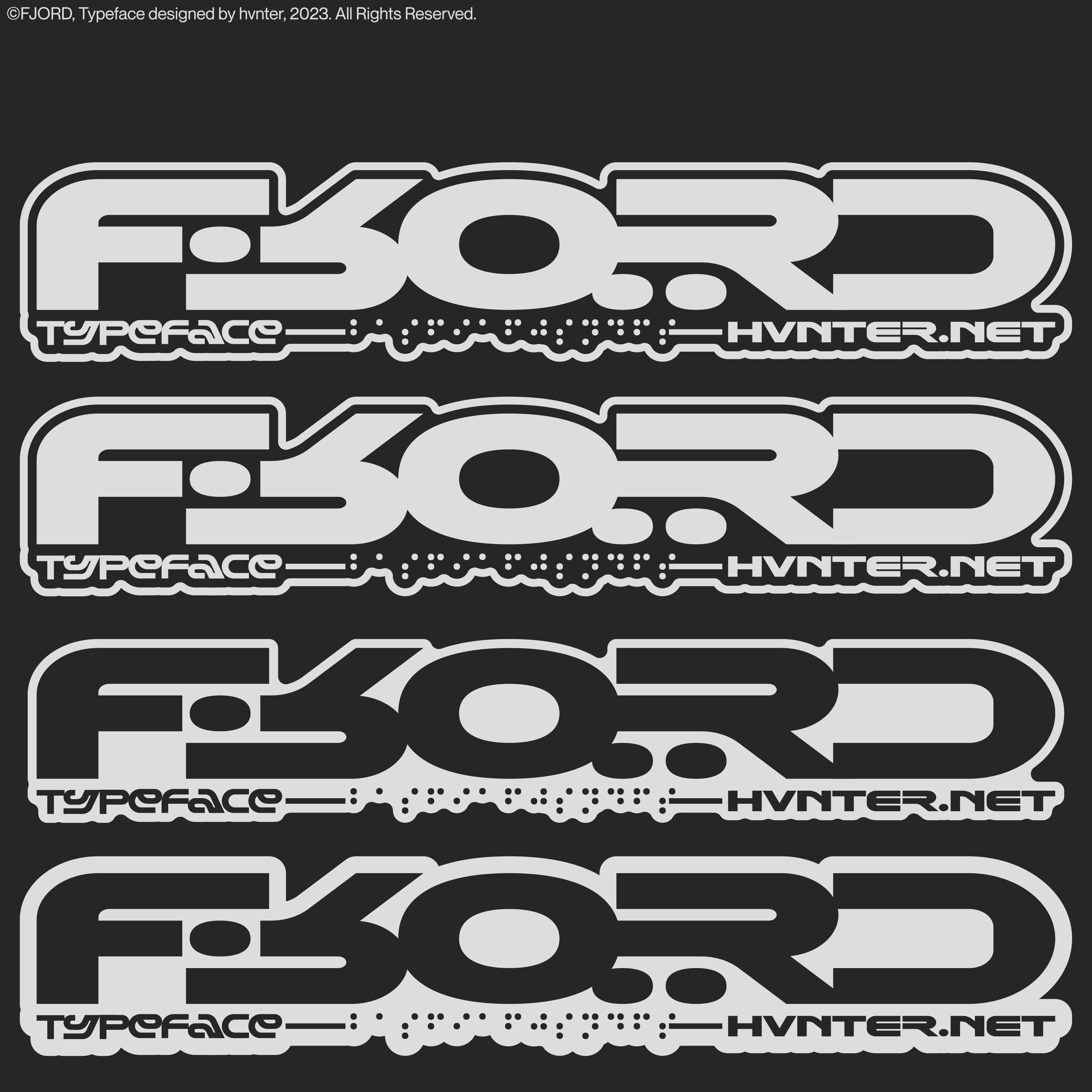 Fjord Typeface - secret-cache
