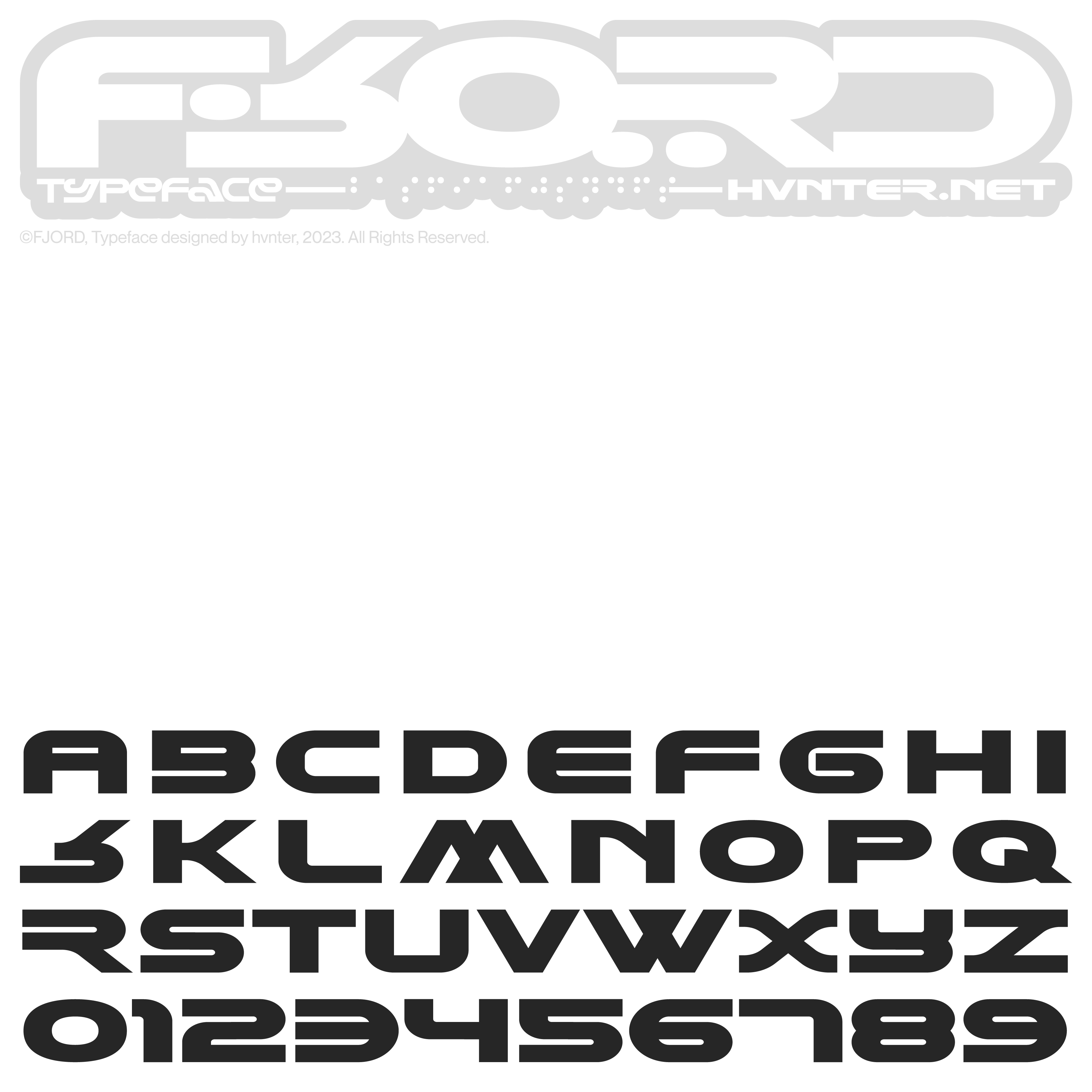 Fjord Typeface - secret-cache
