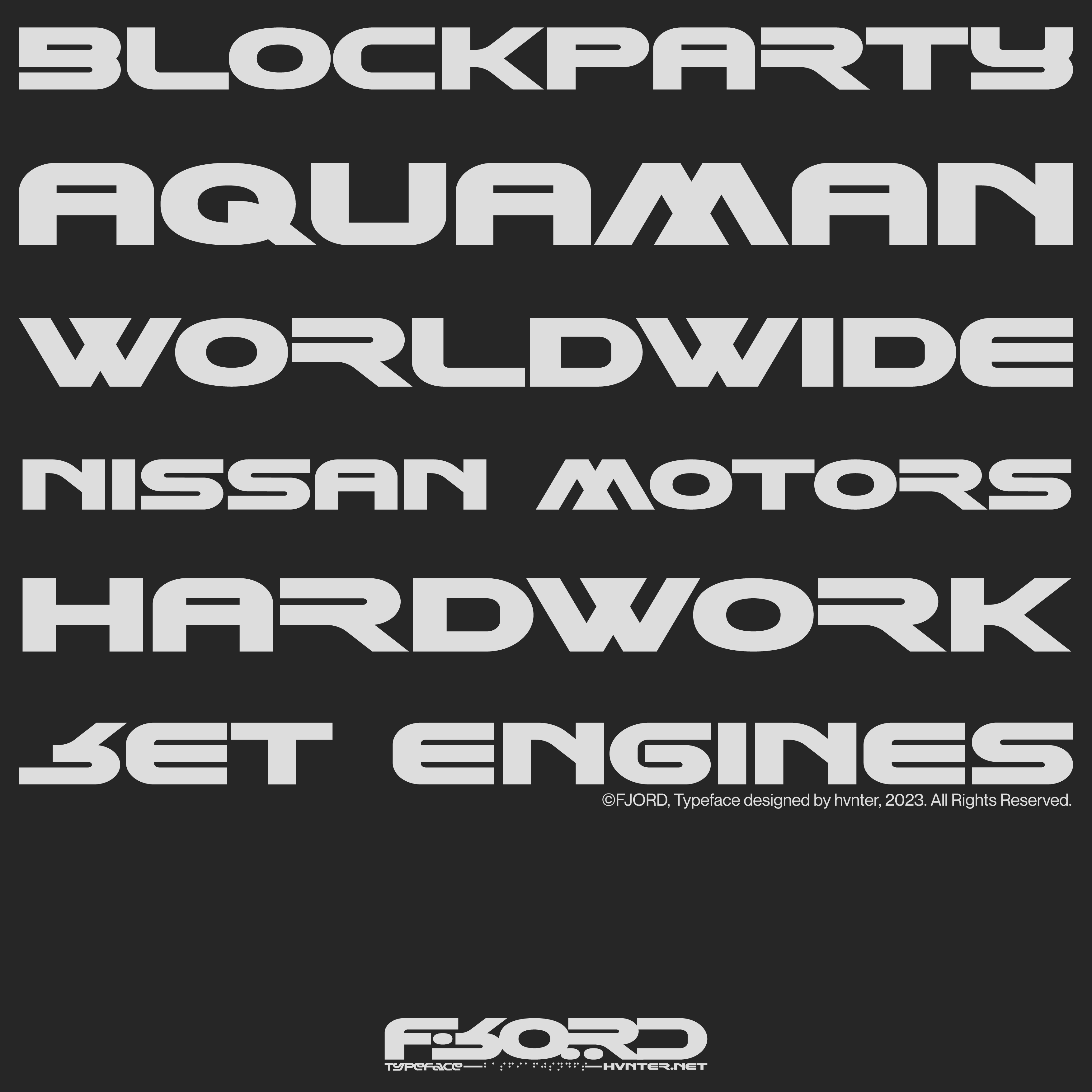 Fjord Typeface - secret-cache