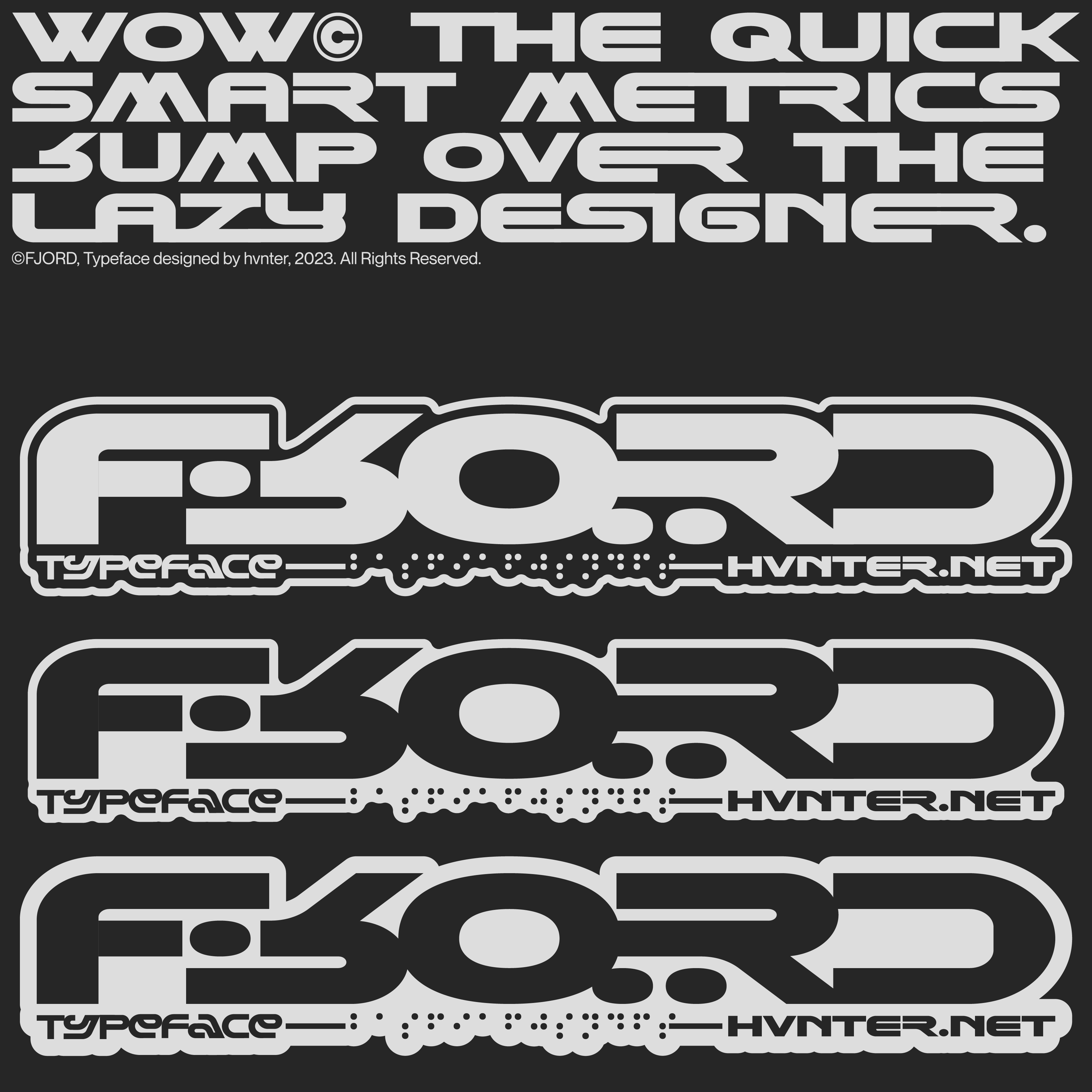Fjord Typeface - secret-cache