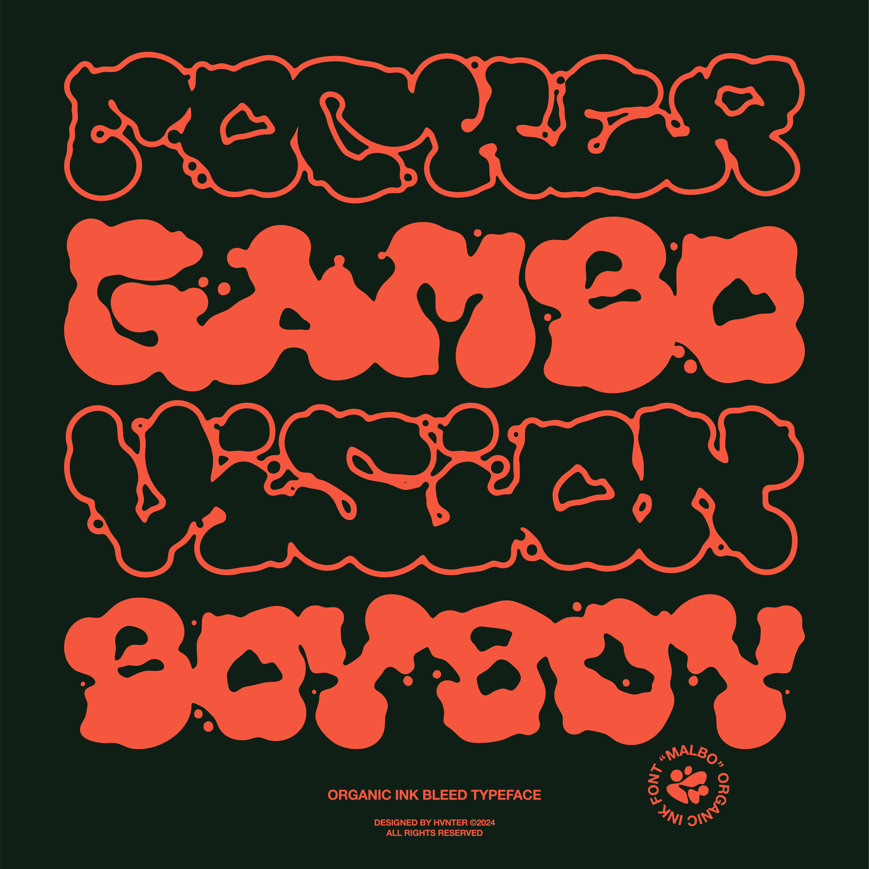 Malbo Typeface - secret-cache