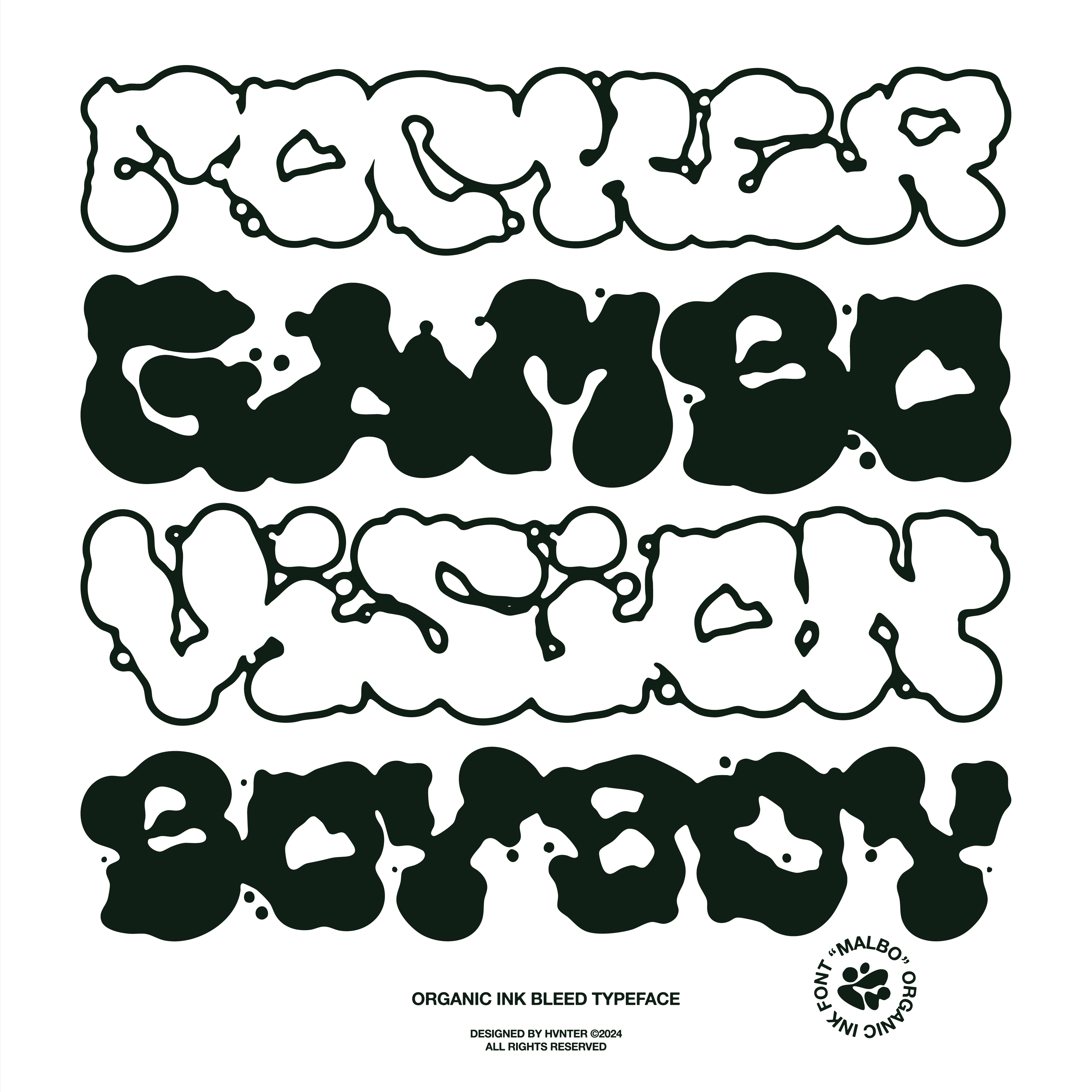 Malbo Typeface - secret-cache