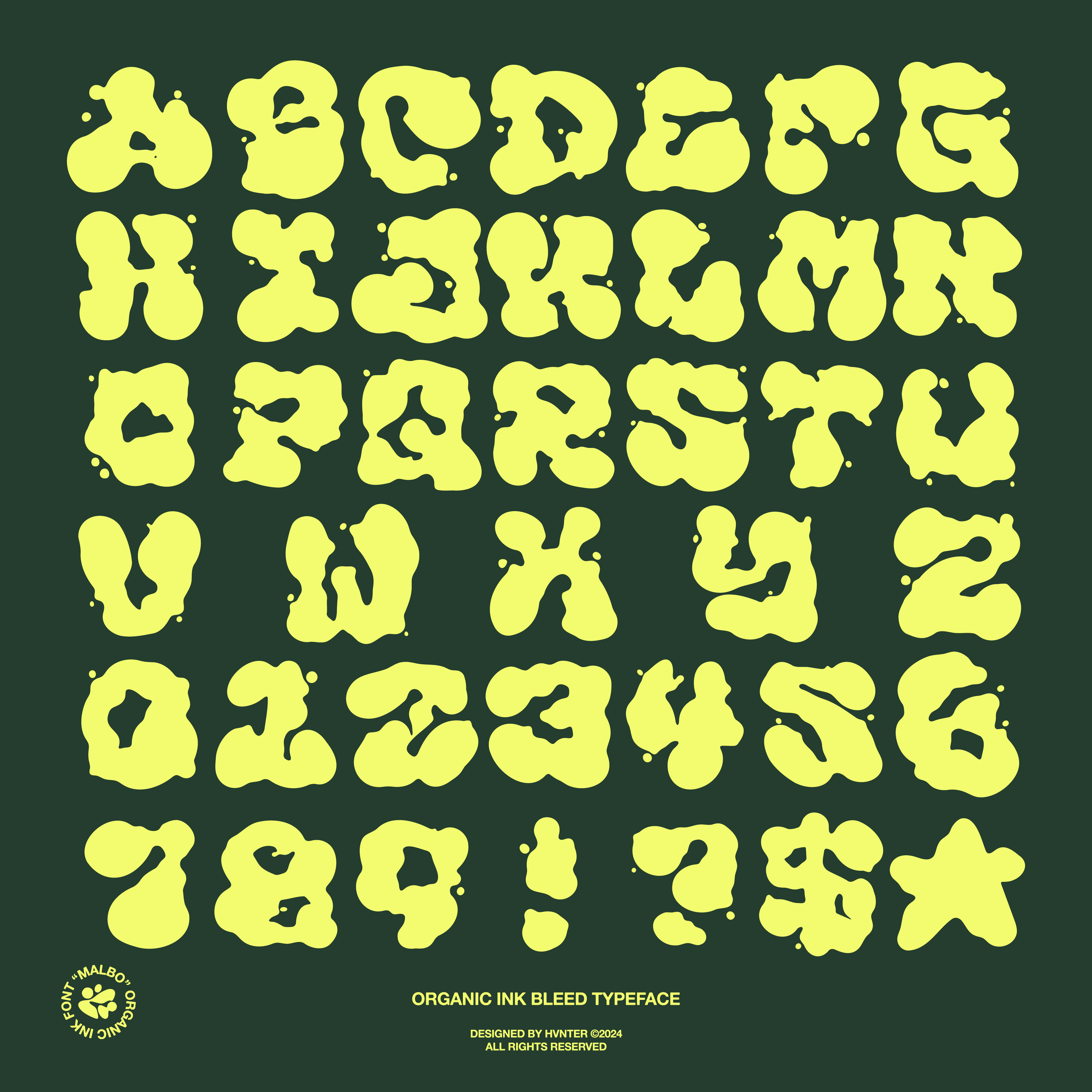 Malbo Typeface - secret-cache