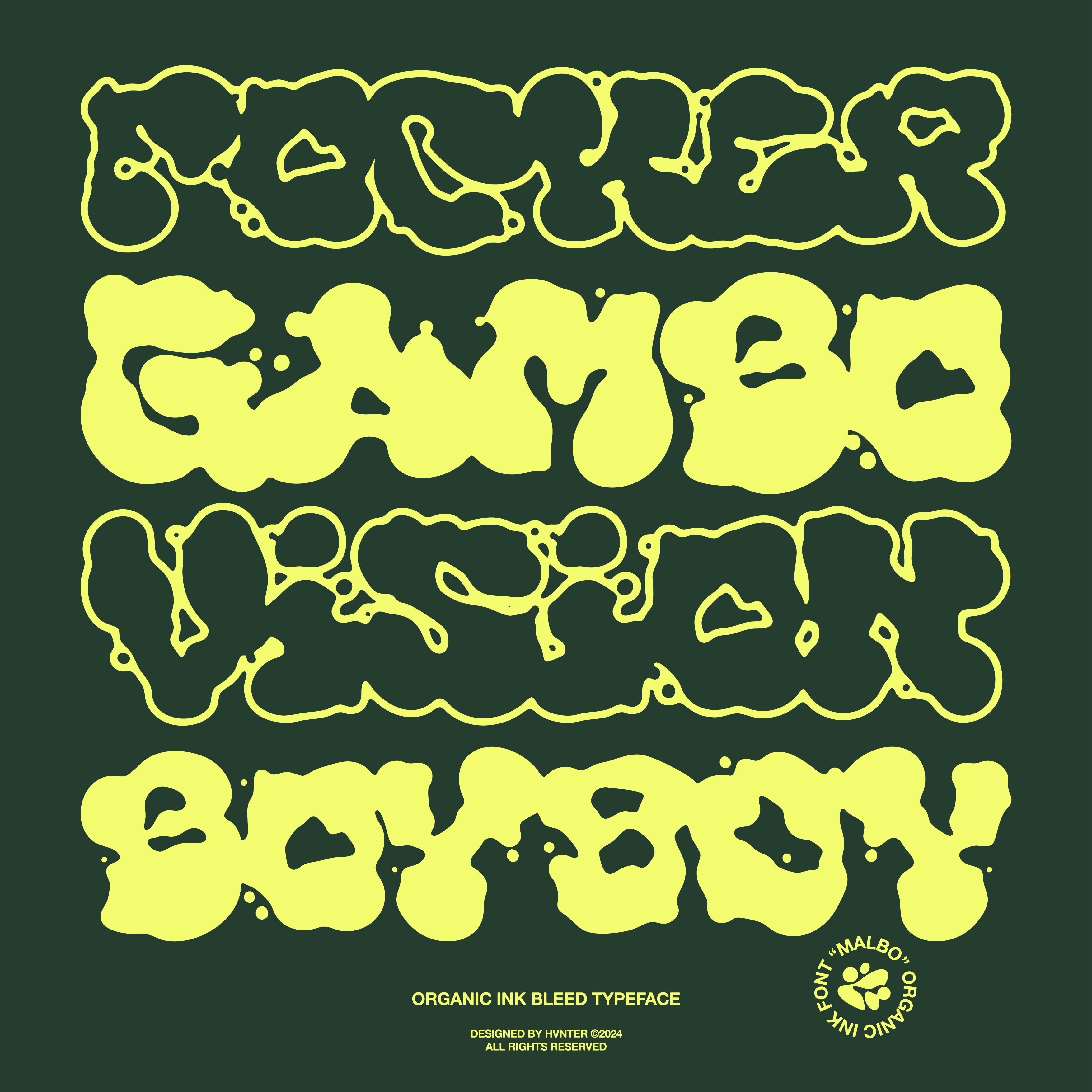 Malbo Typeface - secret-cache