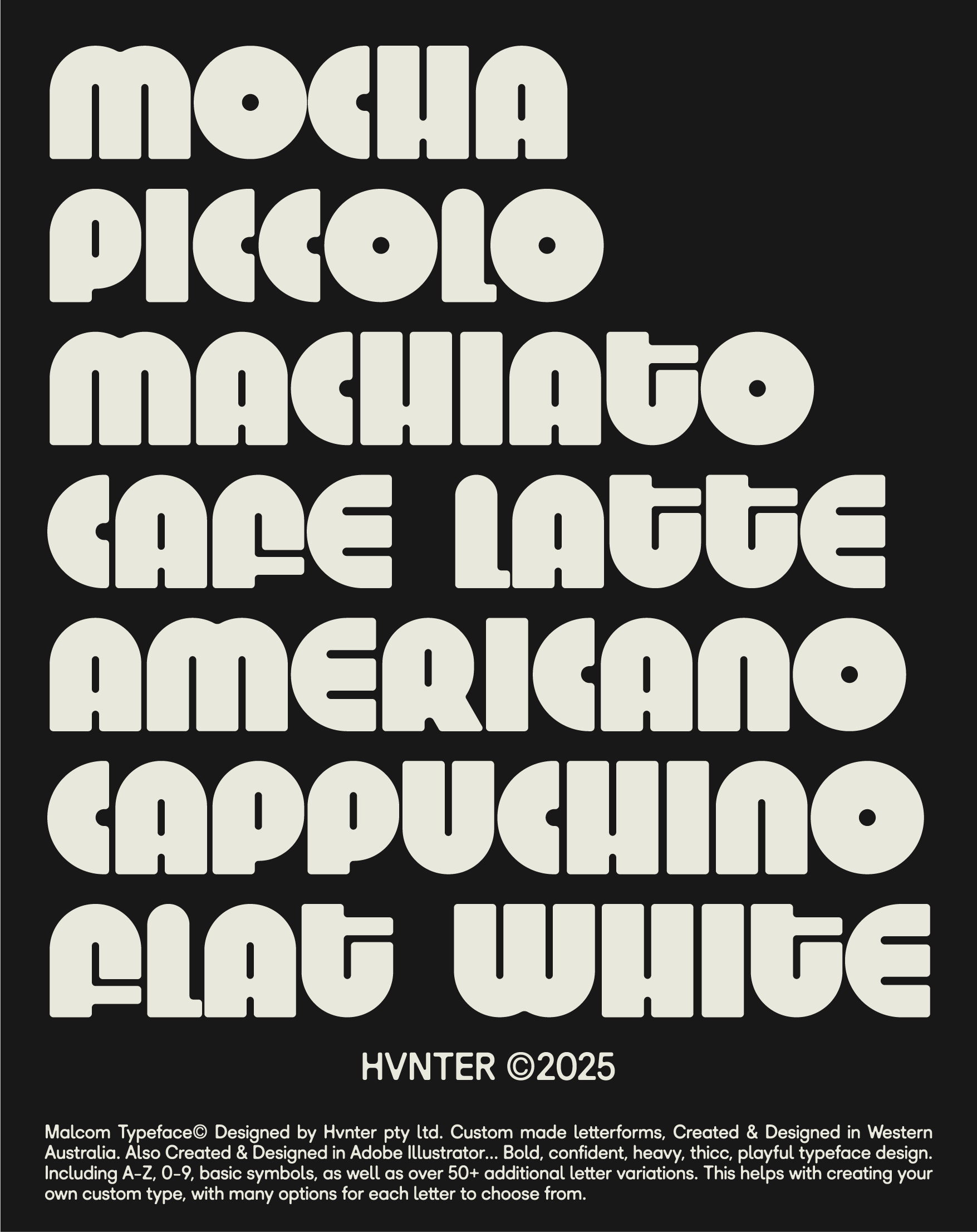 Malcom Typeface - secret-cache