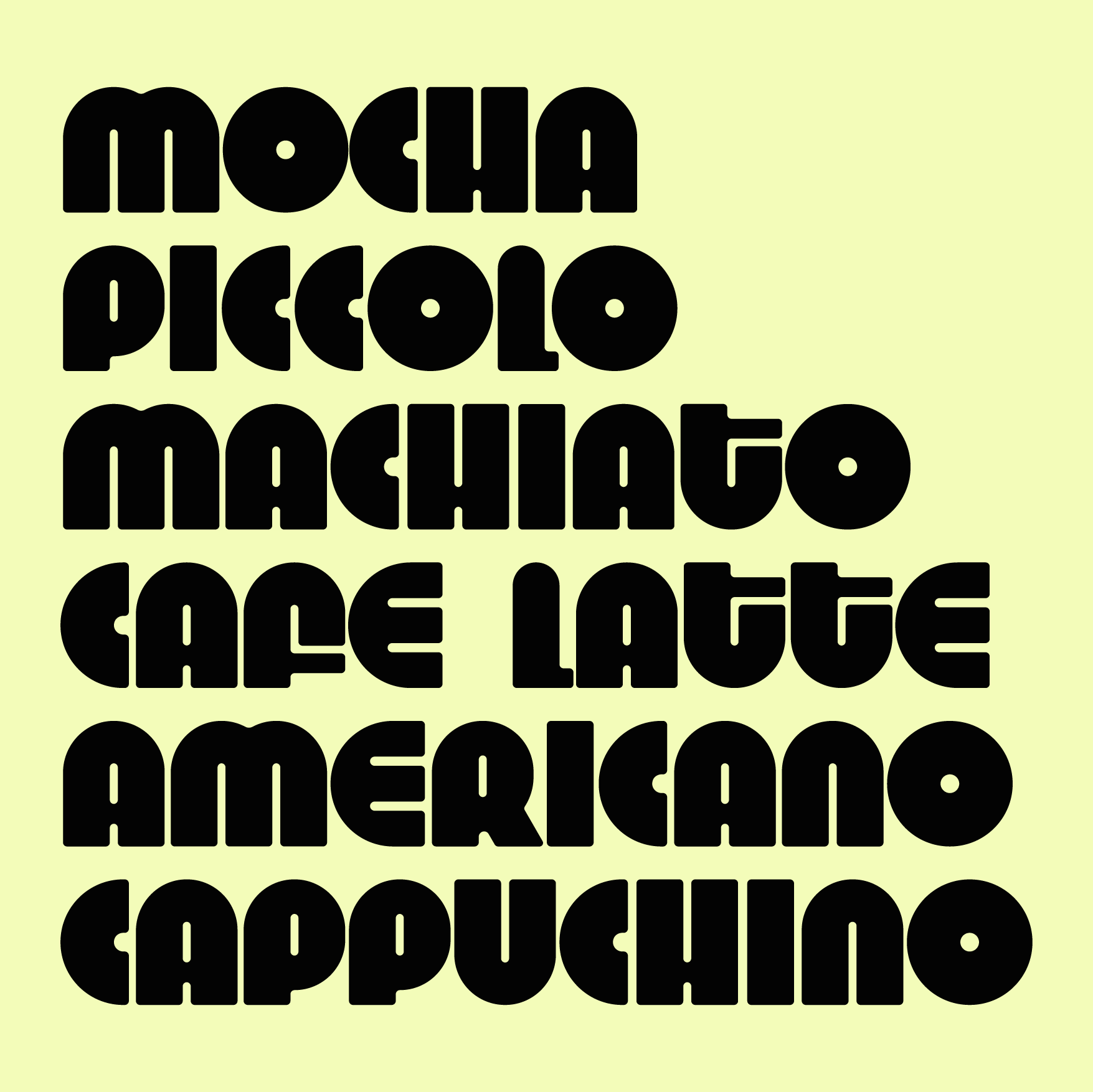 Malcom Typeface - secret-cache
