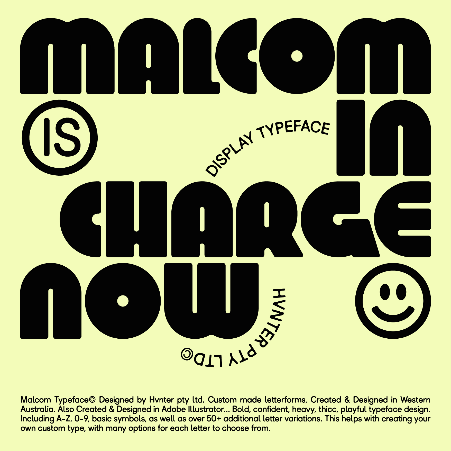 Malcom Typeface - secret-cache