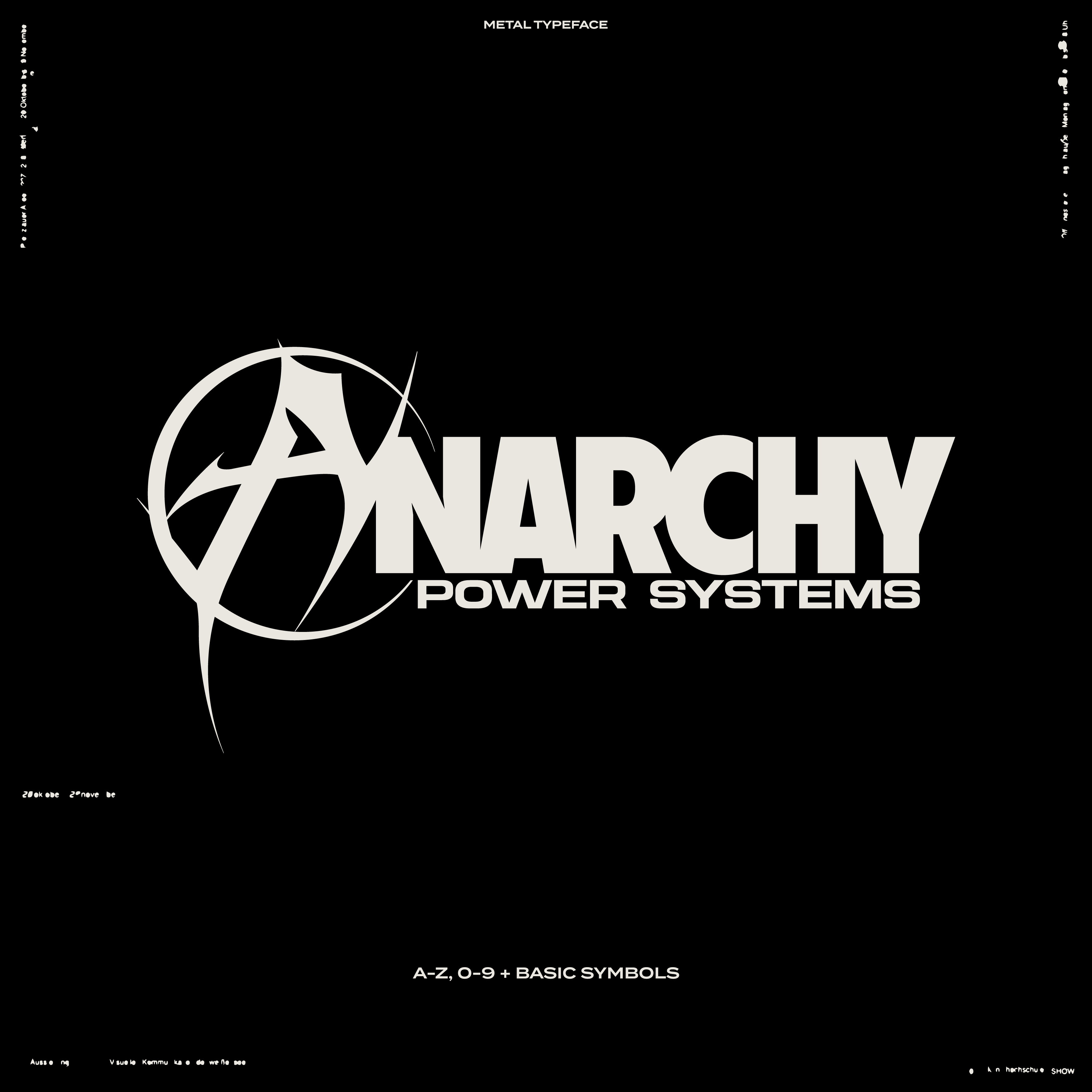 Metal Typeface - secret-cache