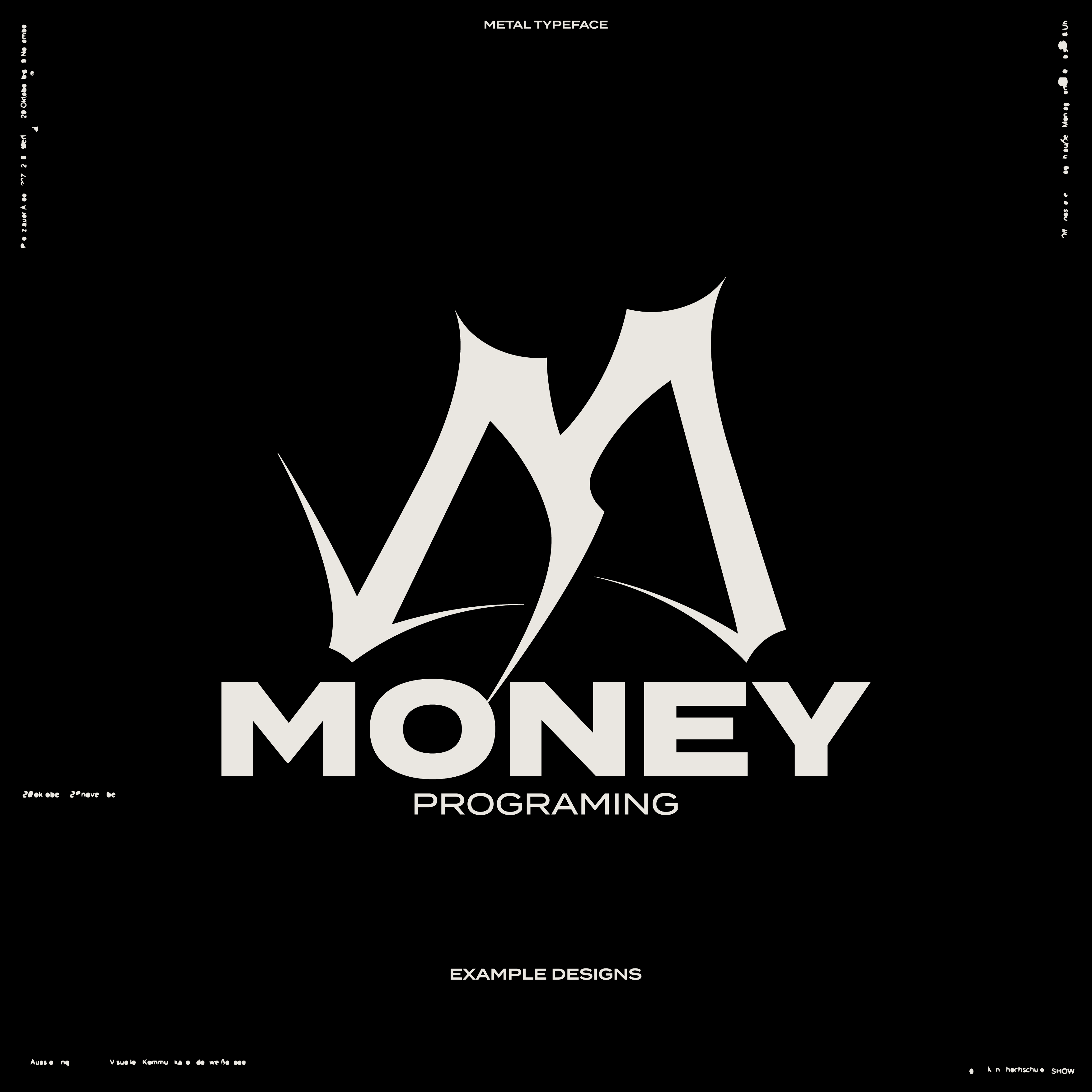 Metal Typeface - secret-cache