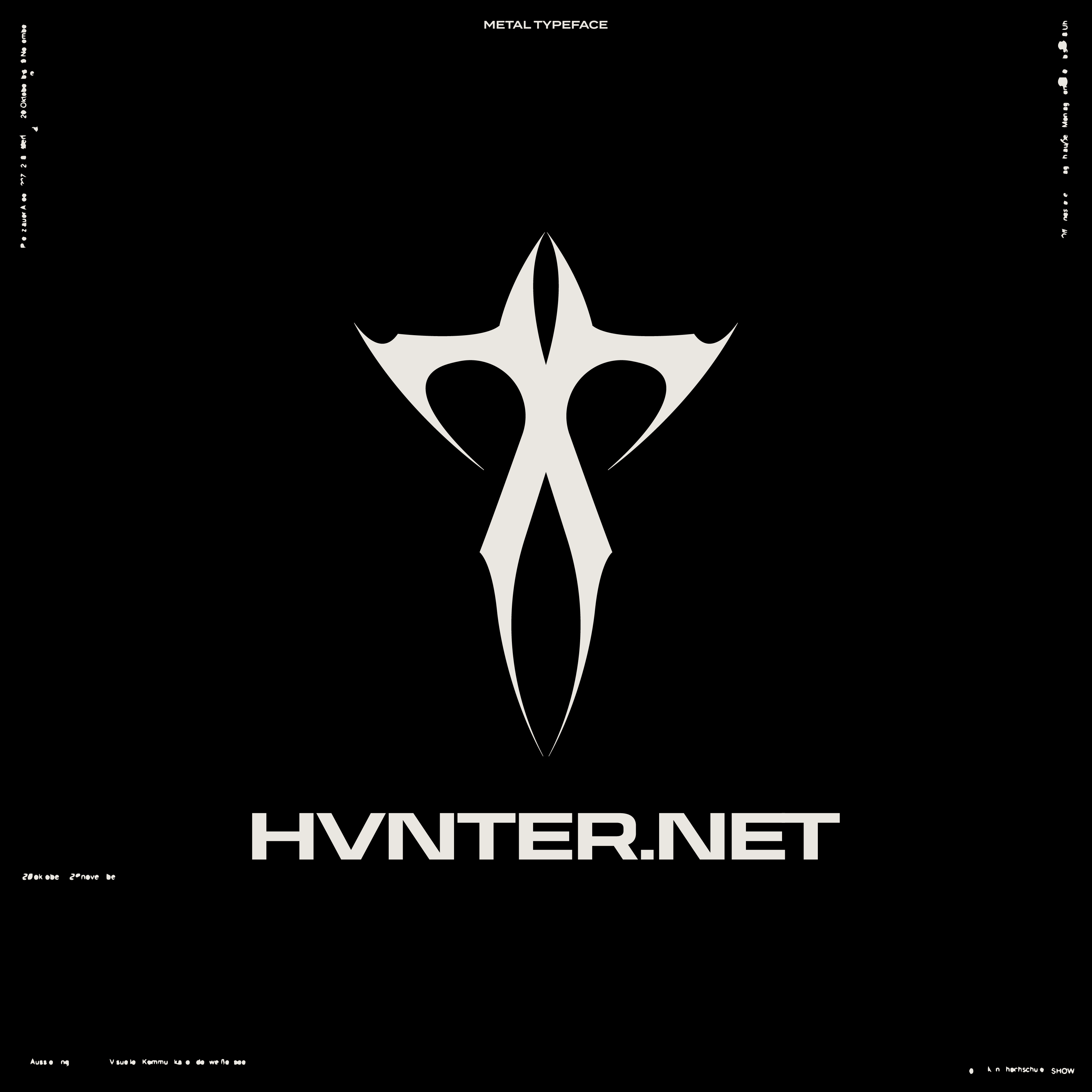 Metal Typeface - secret-cache