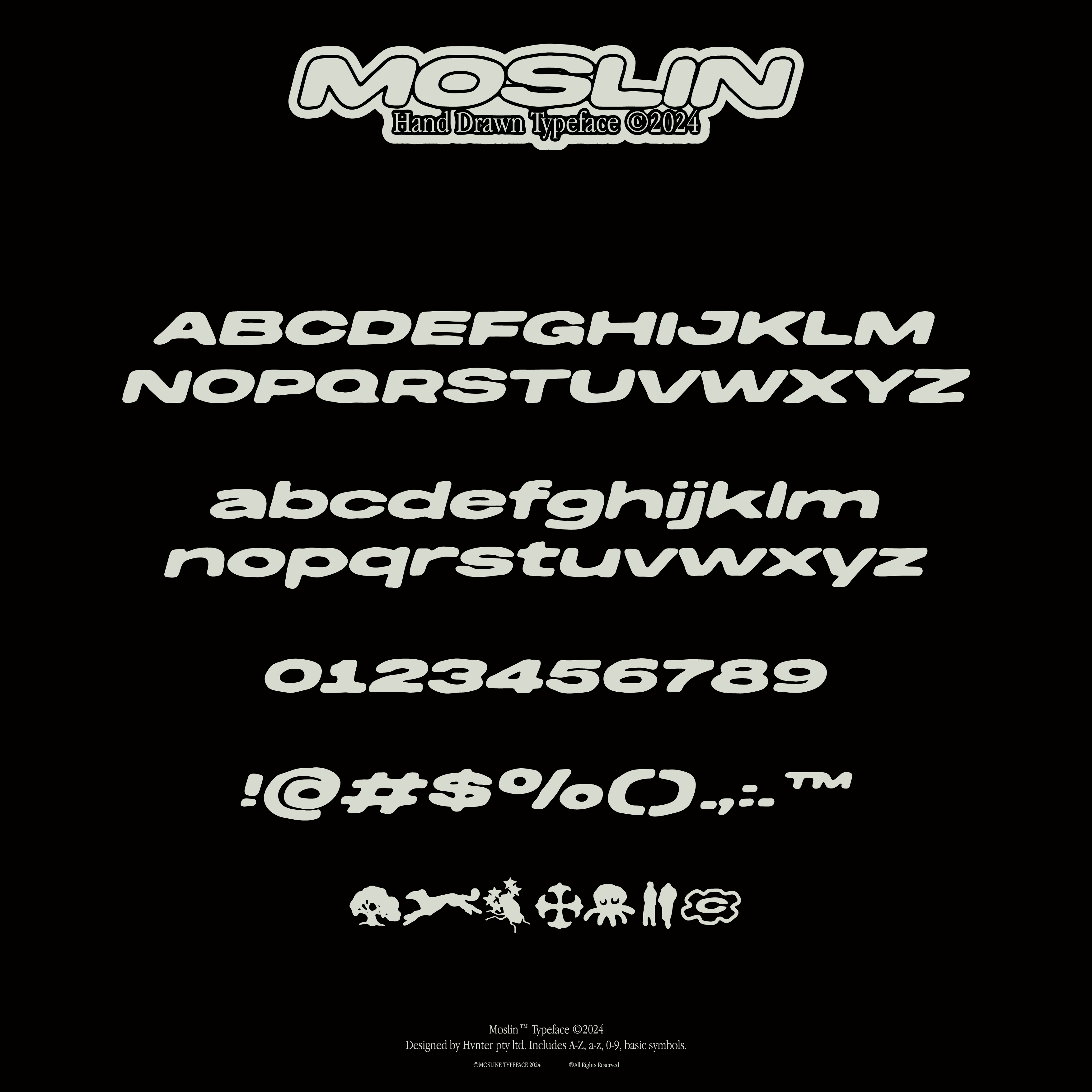 Moslin Typeface - secret-cache