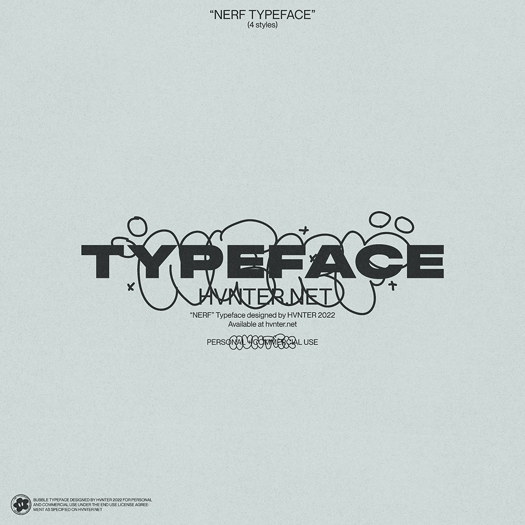 NERF Typeface - secret-cache
