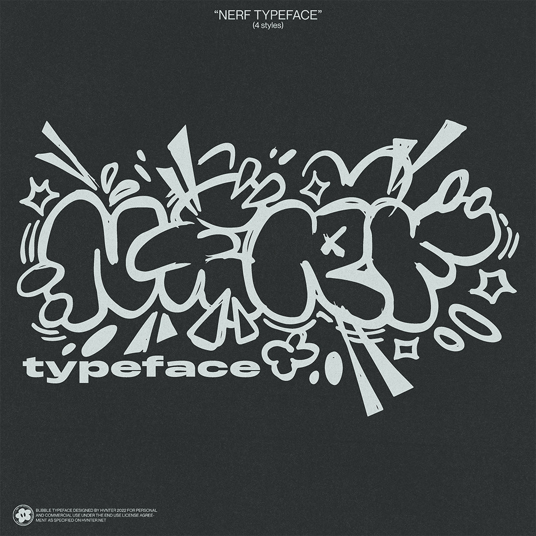NERF Typeface - secret-cache