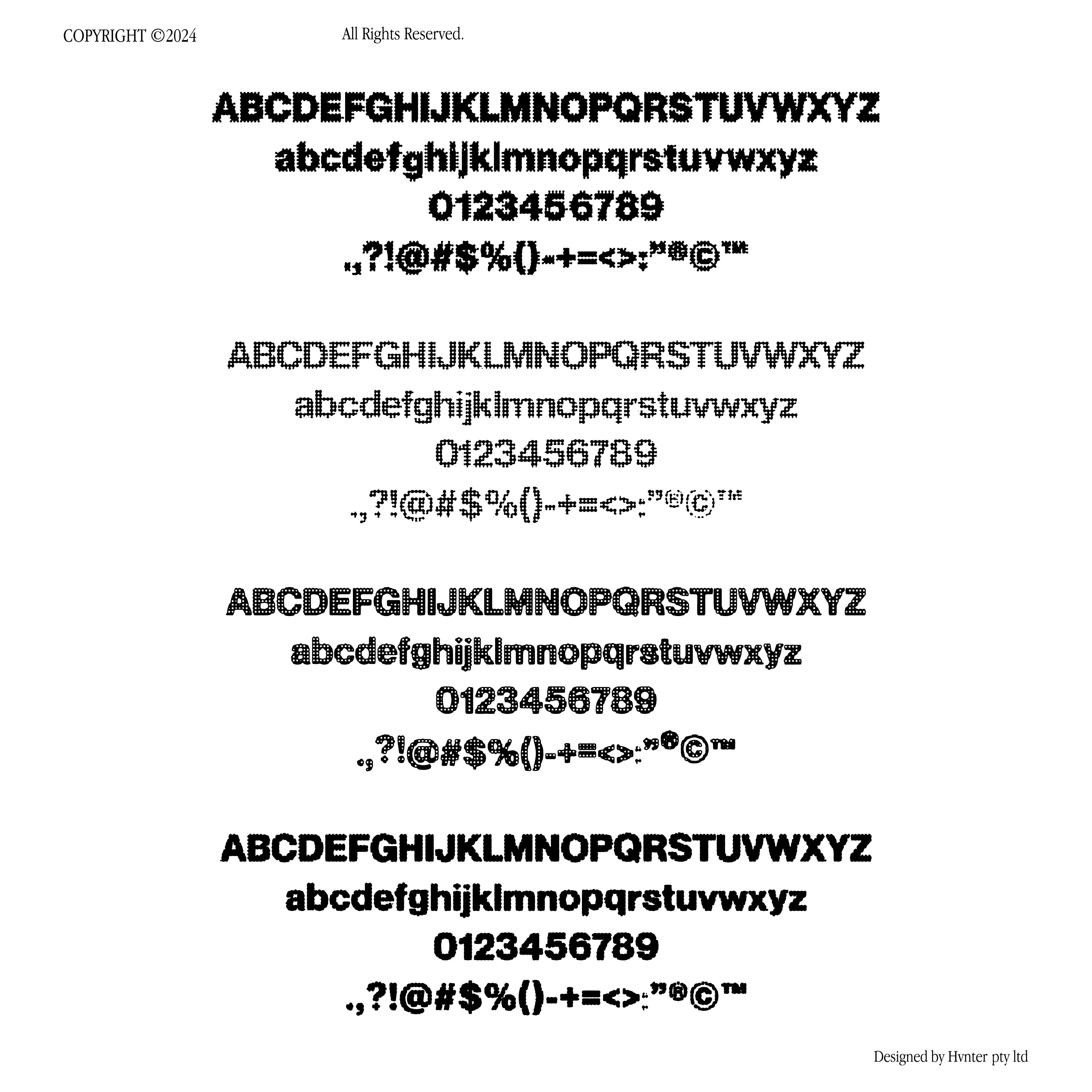 TF48 Typeface - secret-cache