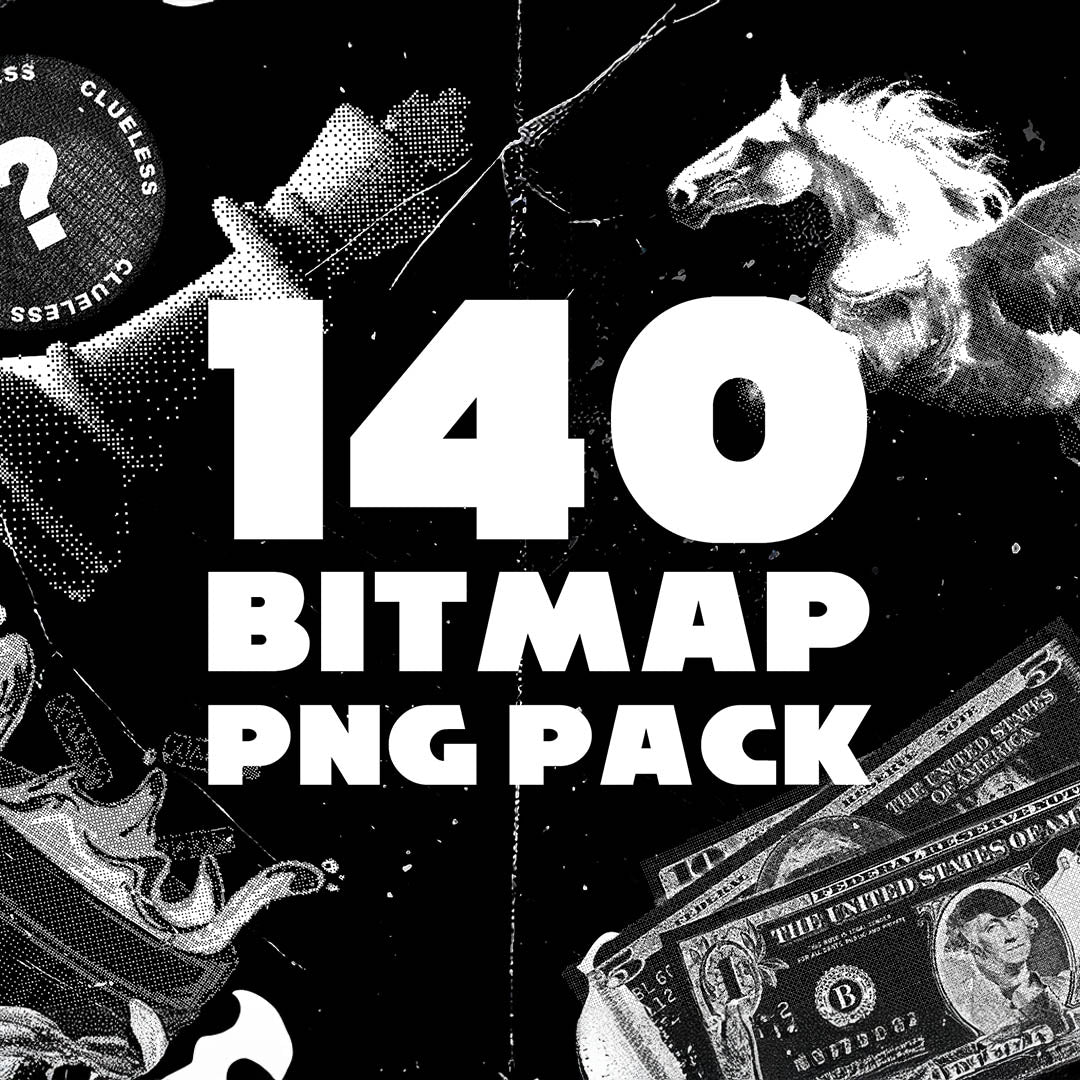 140 Bitmap PNG Pack - secret-cache