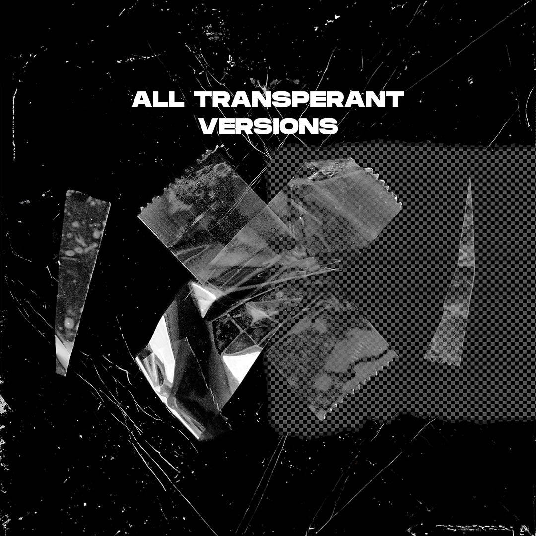 200 Clear Tapes Pack - secret-cache