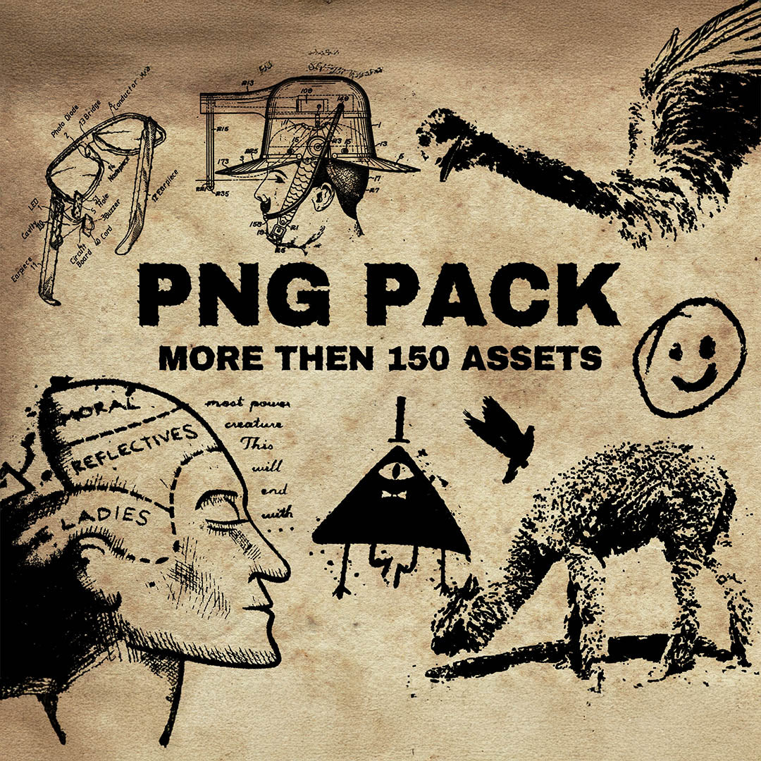 PNG Pack (+150 Assets) - secret-cache