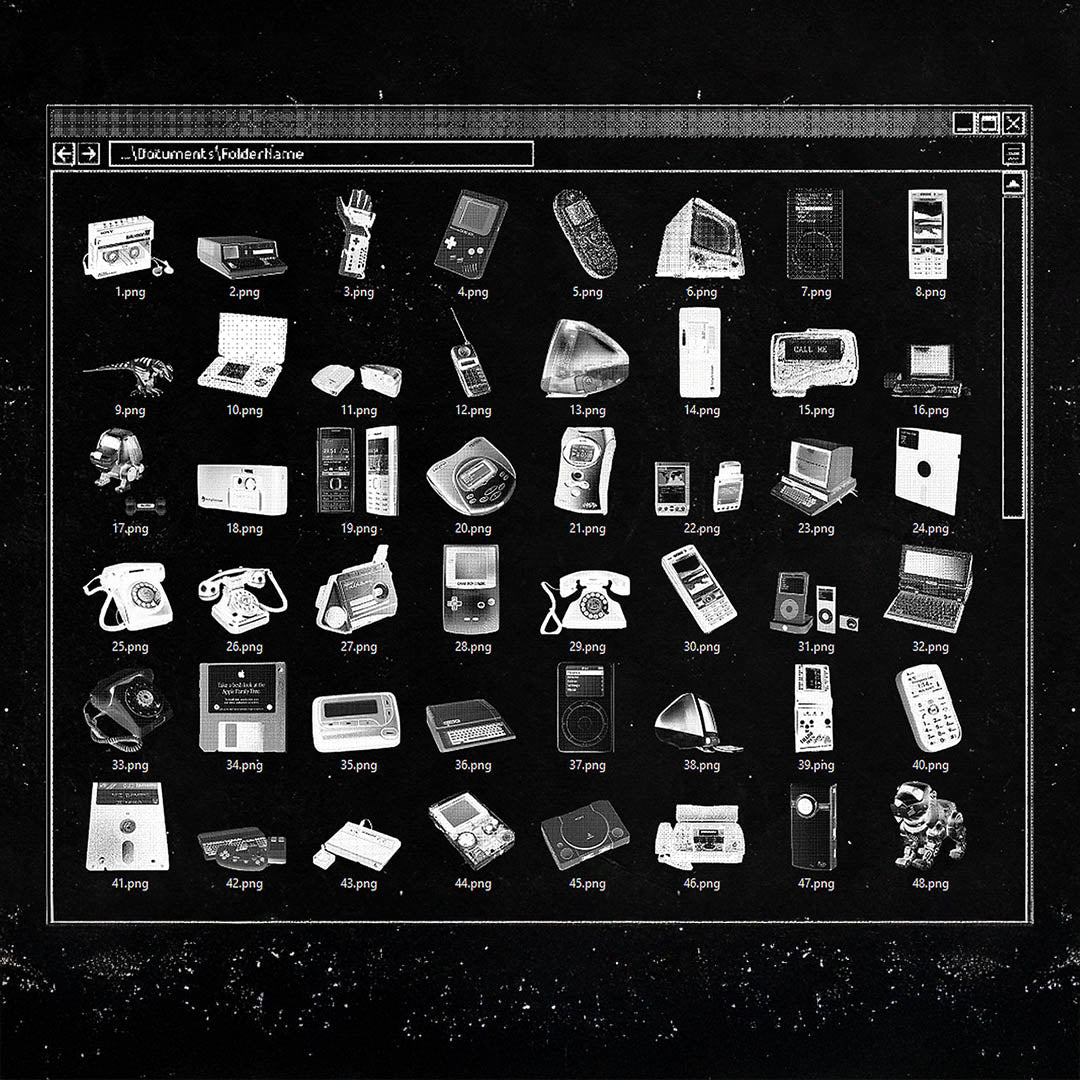 Y2K Technology Pack (+300 PNGs) - secret-cache