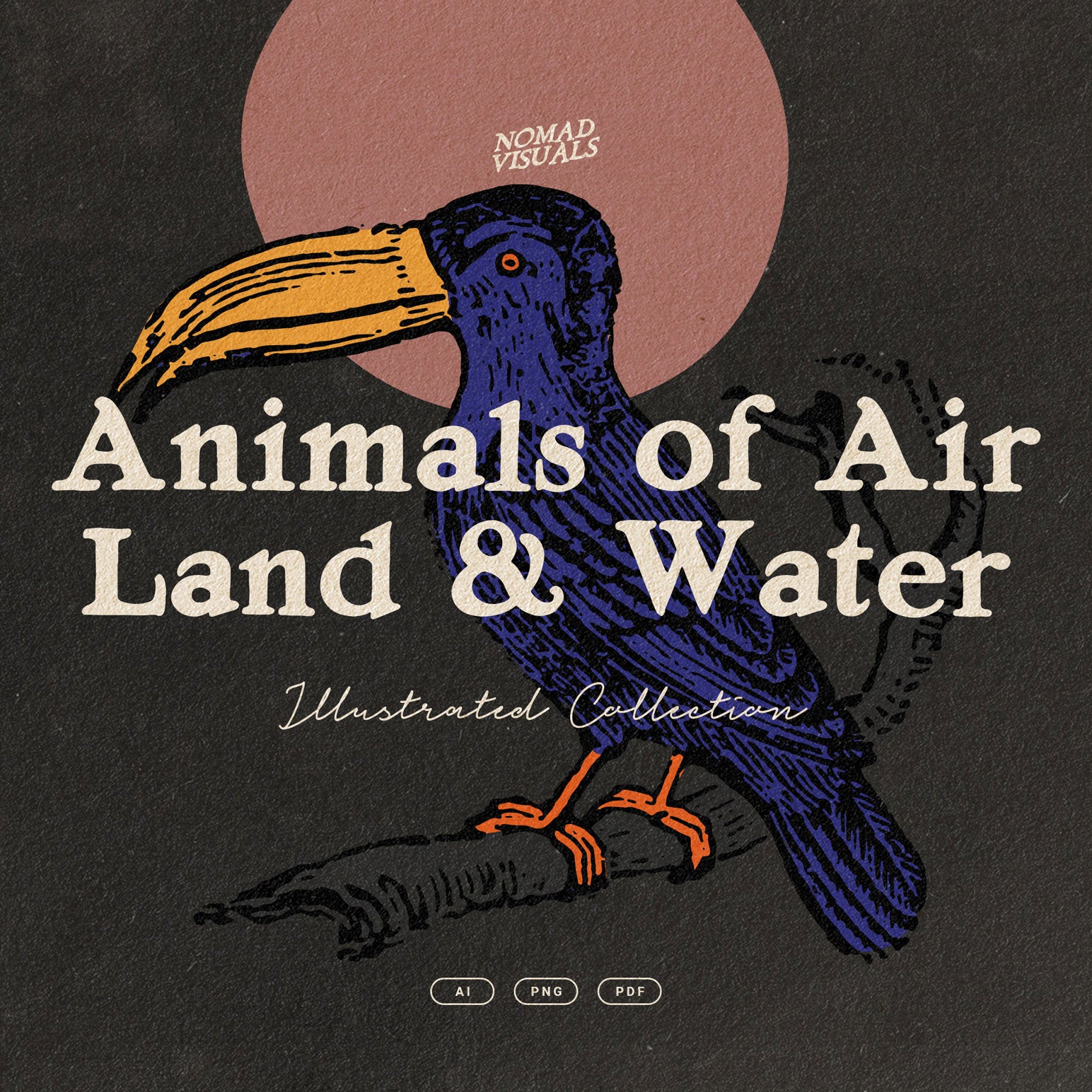 Animals of Air Land & Water - secret-cache