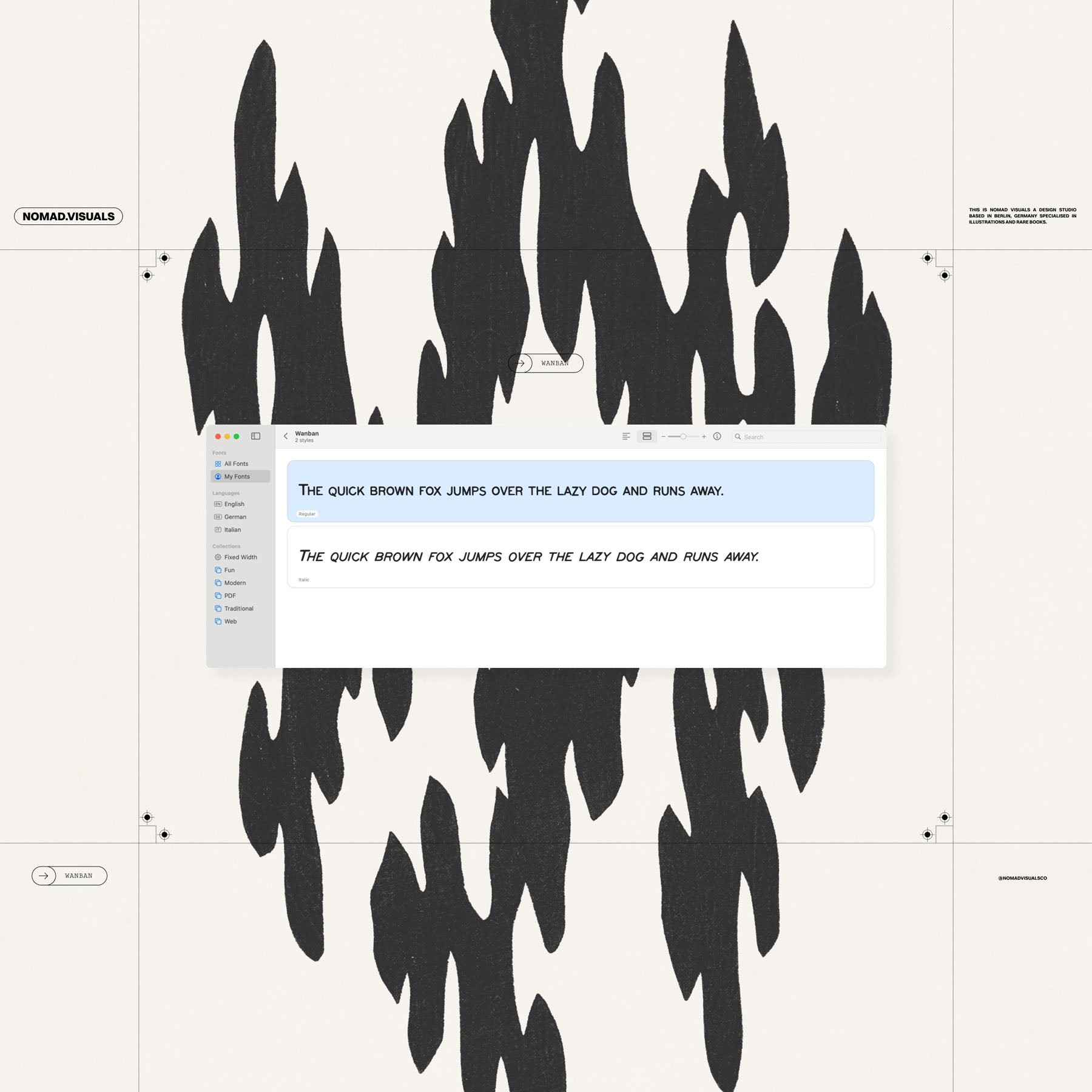 Wanban Font - secret-cache