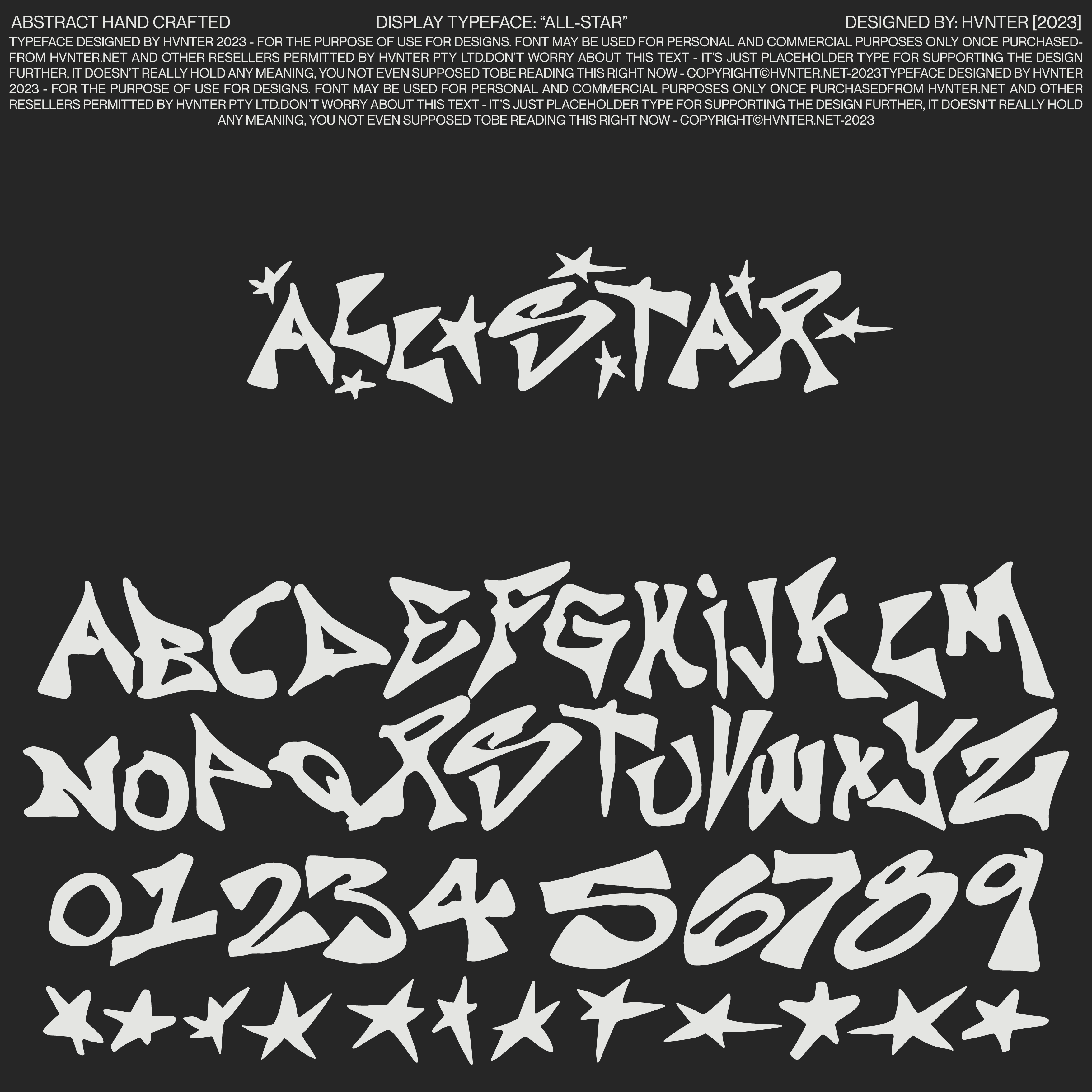 All-Star Typeface
