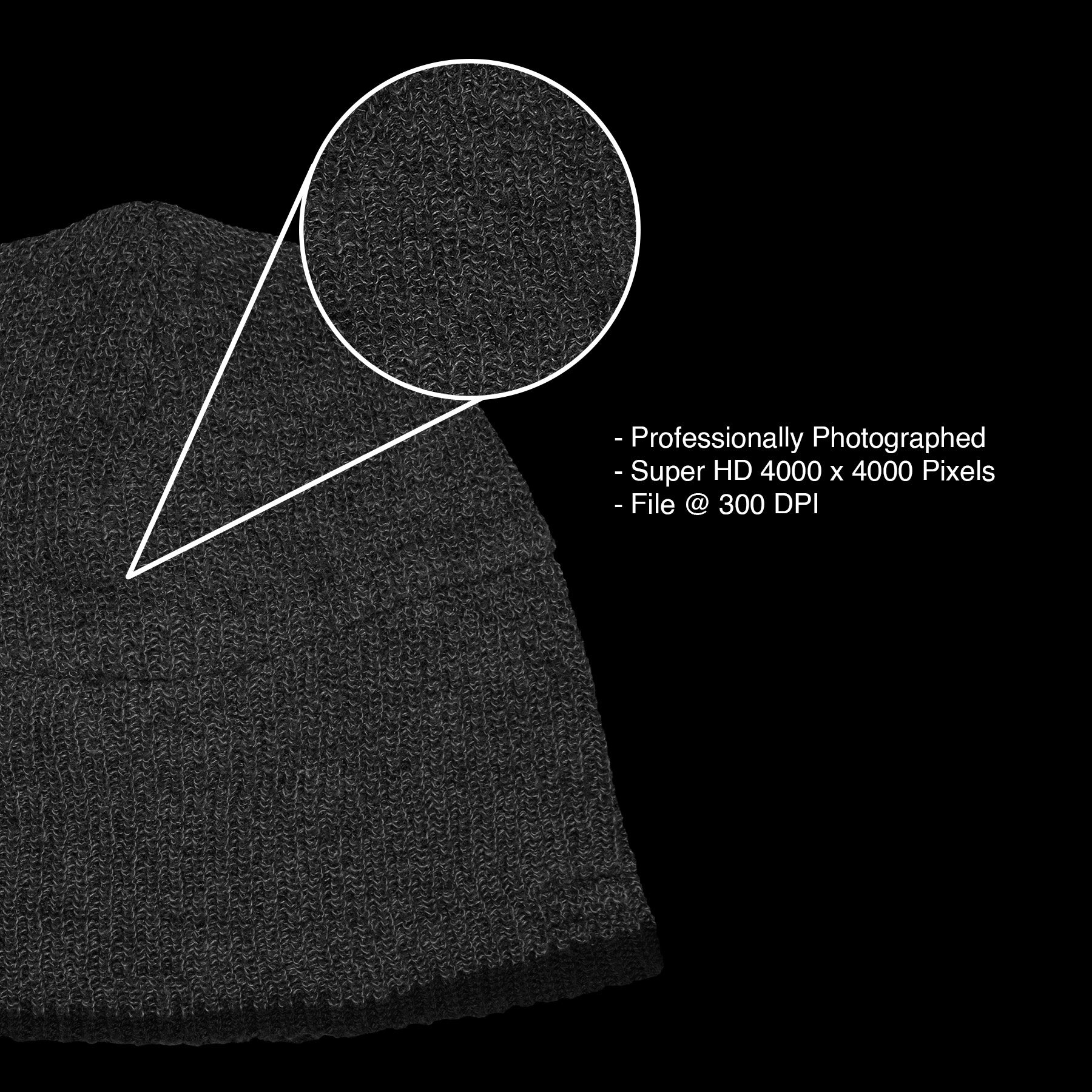 Wool Hat Mockup - secret-cache