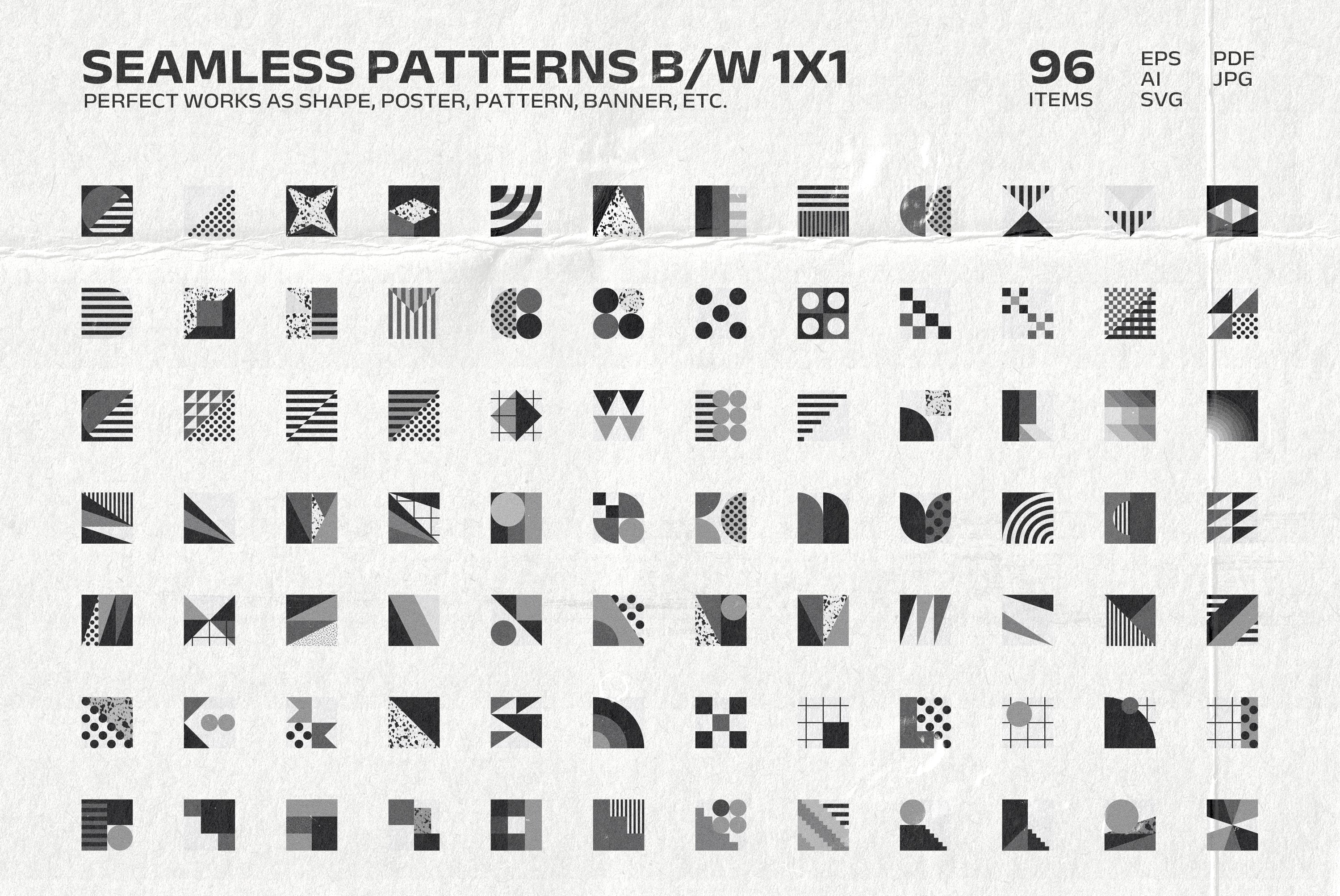 318 Shapes Patterns Posters Part 1 - secret-cache