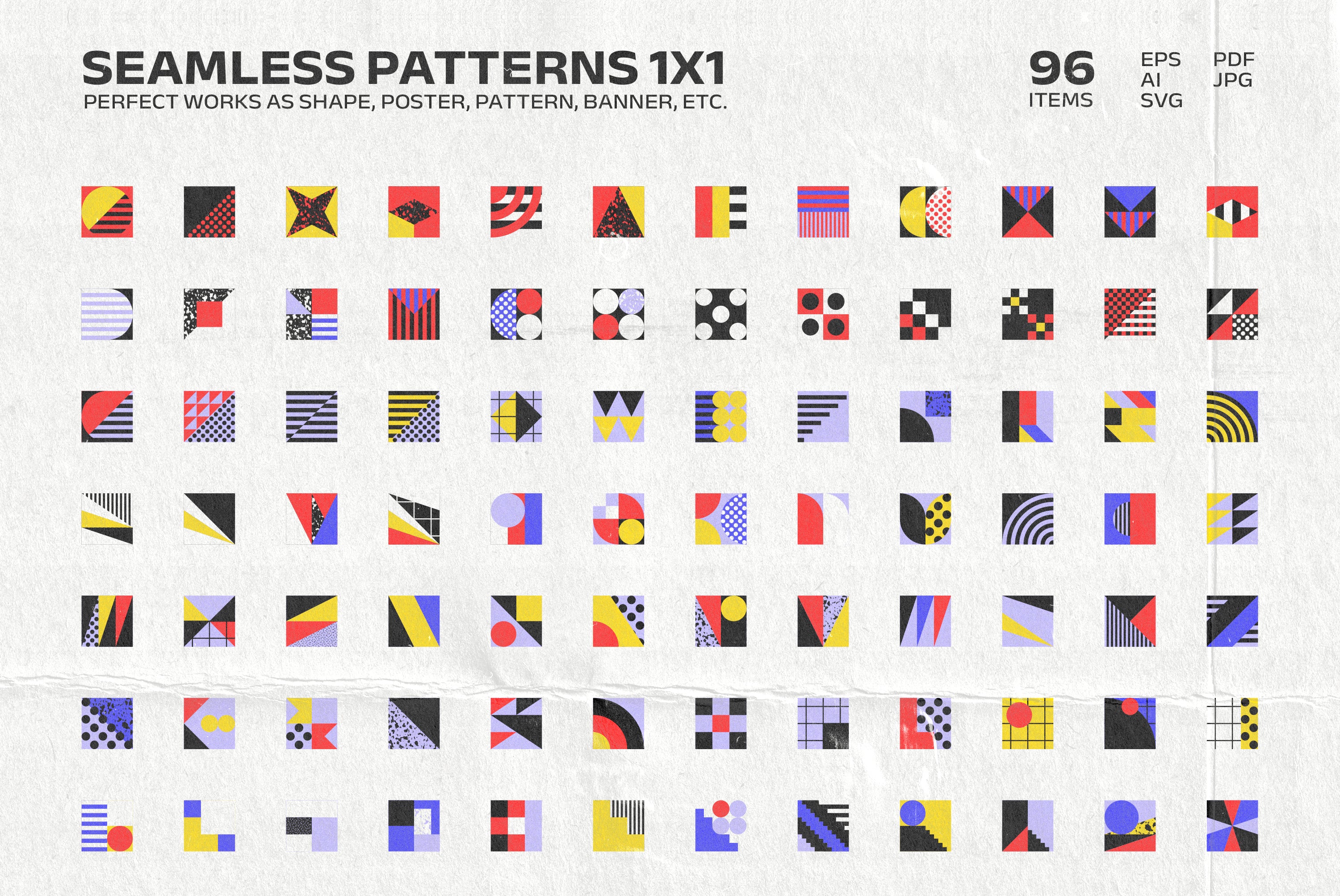 318 Shapes Patterns Posters Part 1 - secret-cache