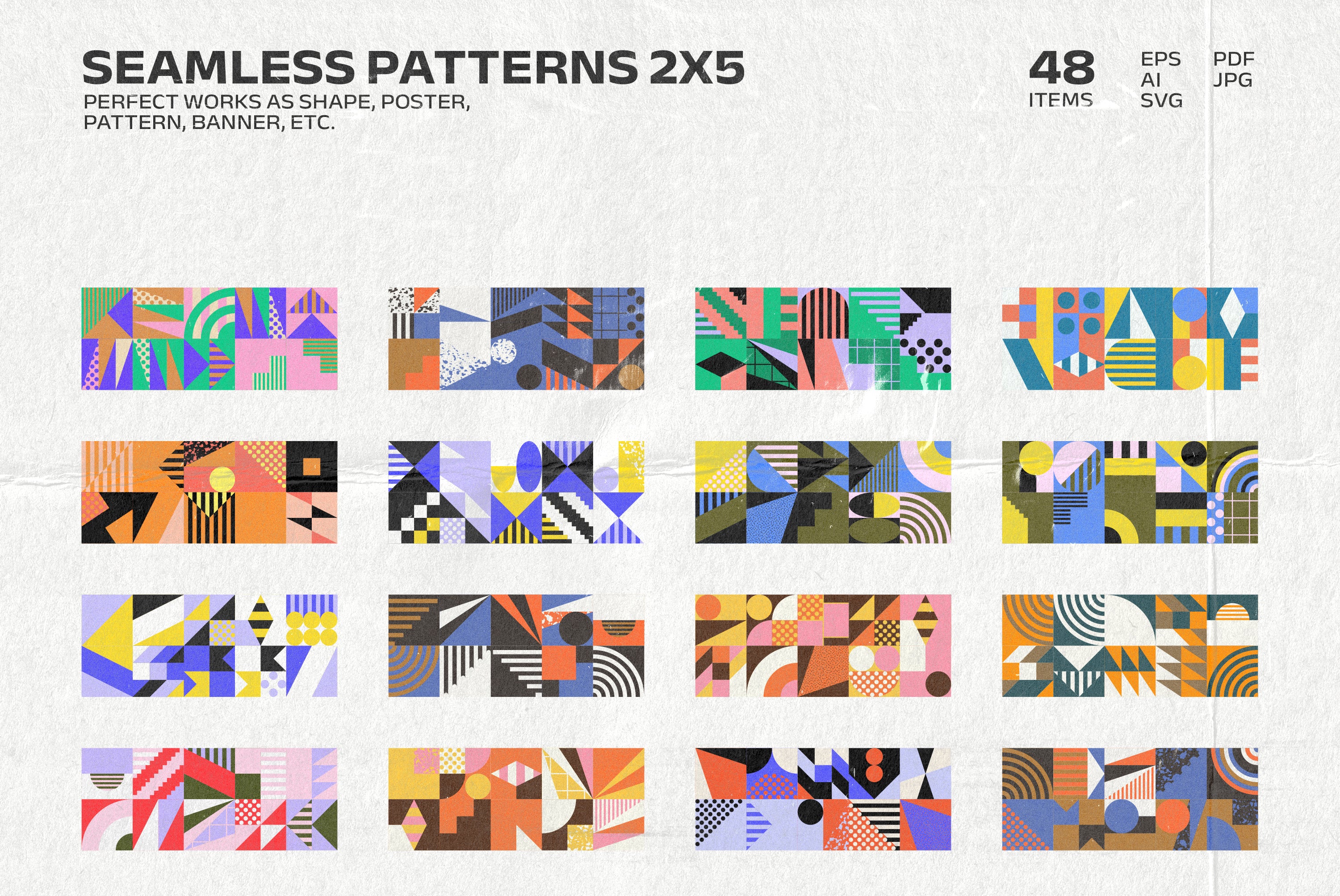 318 Shapes Patterns Posters Part 1 - secret-cache