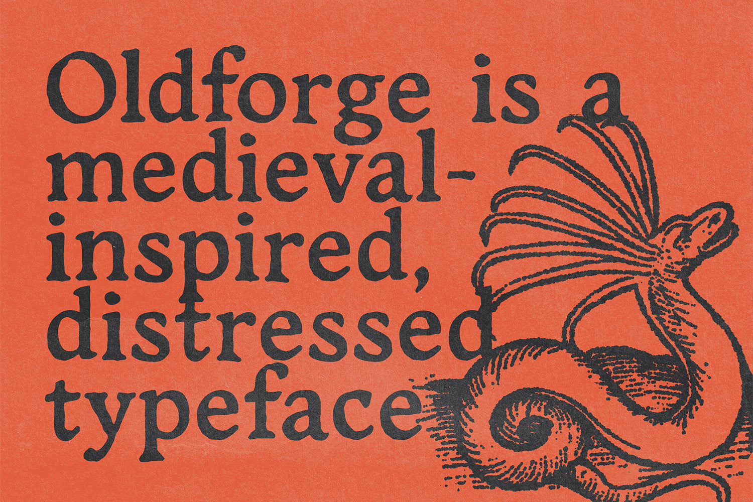 Oldforge Medieval Distressed Font - secret-cache