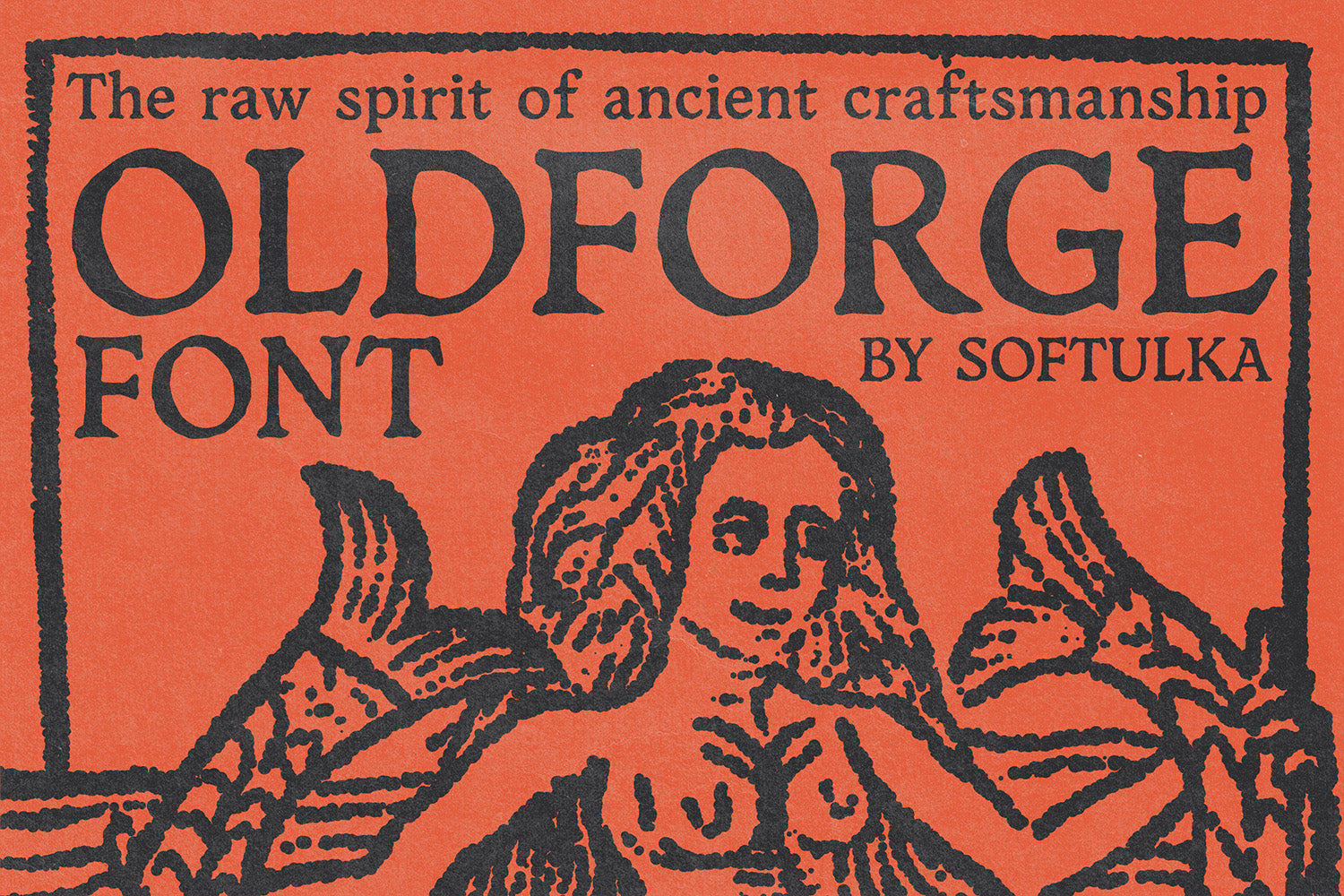 Oldforge Medieval Distressed Font - secret-cache