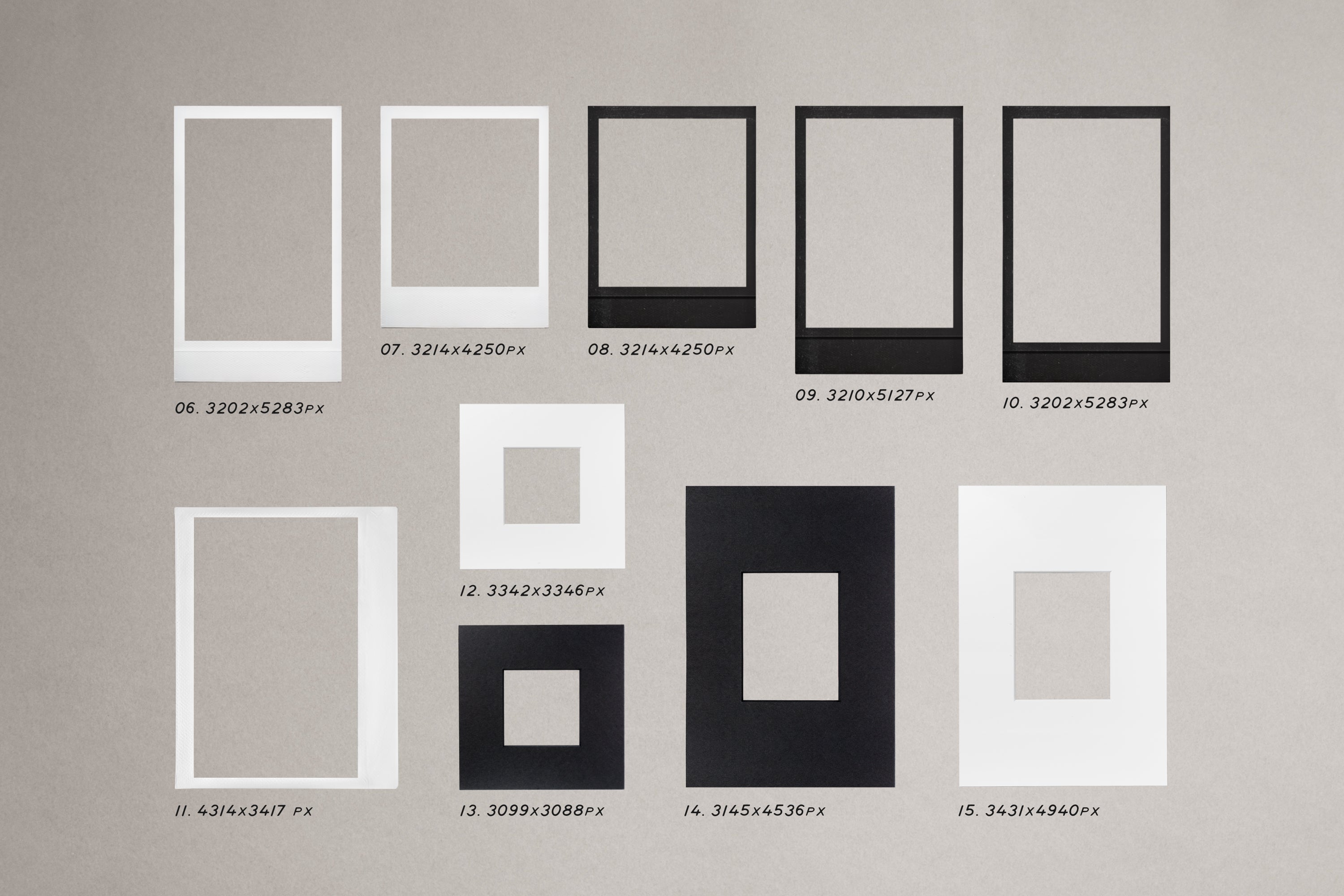 High Quality Film Frames Kit - secret-cache