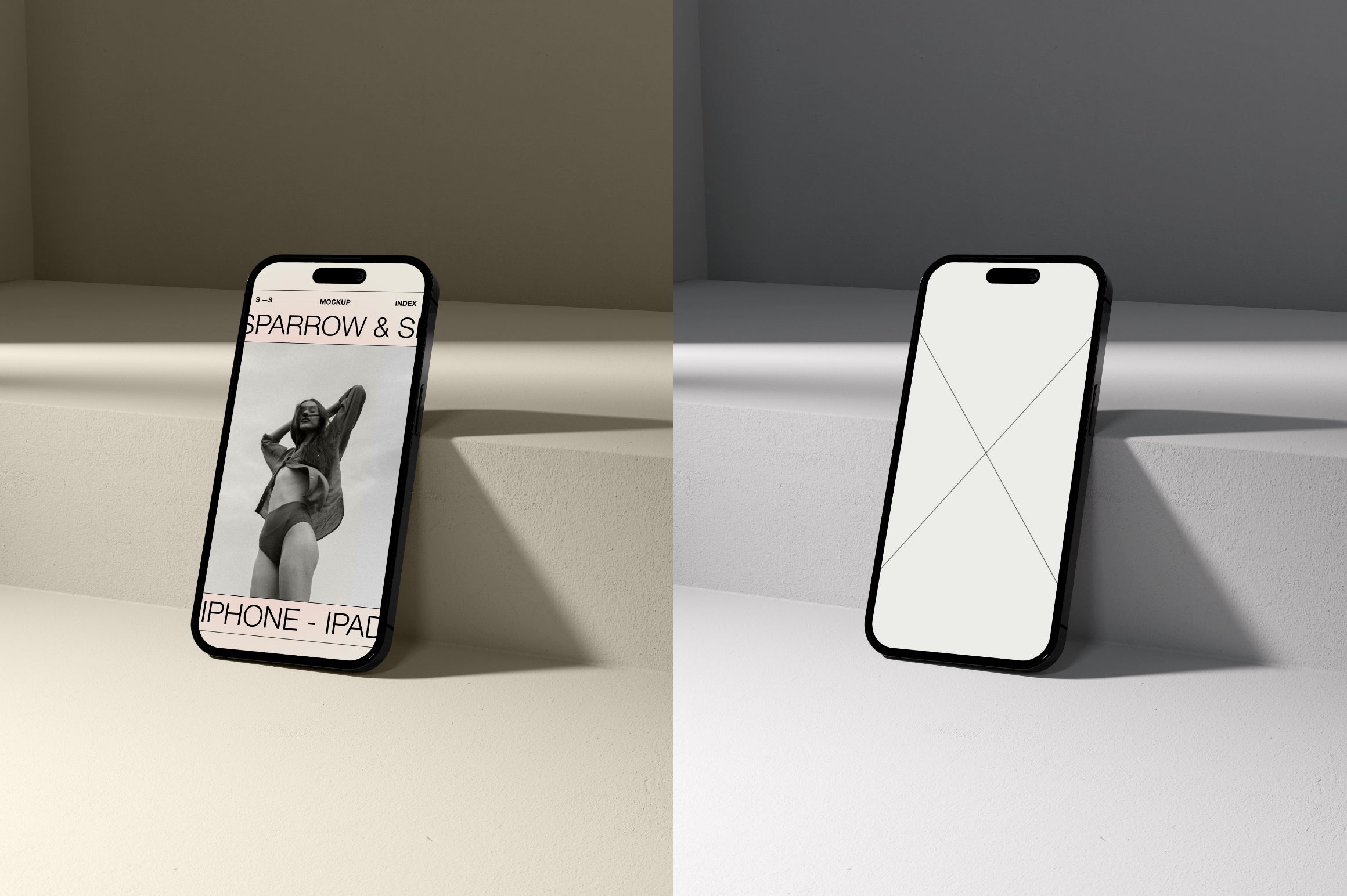 Olena - Device Mockups - secret-cache