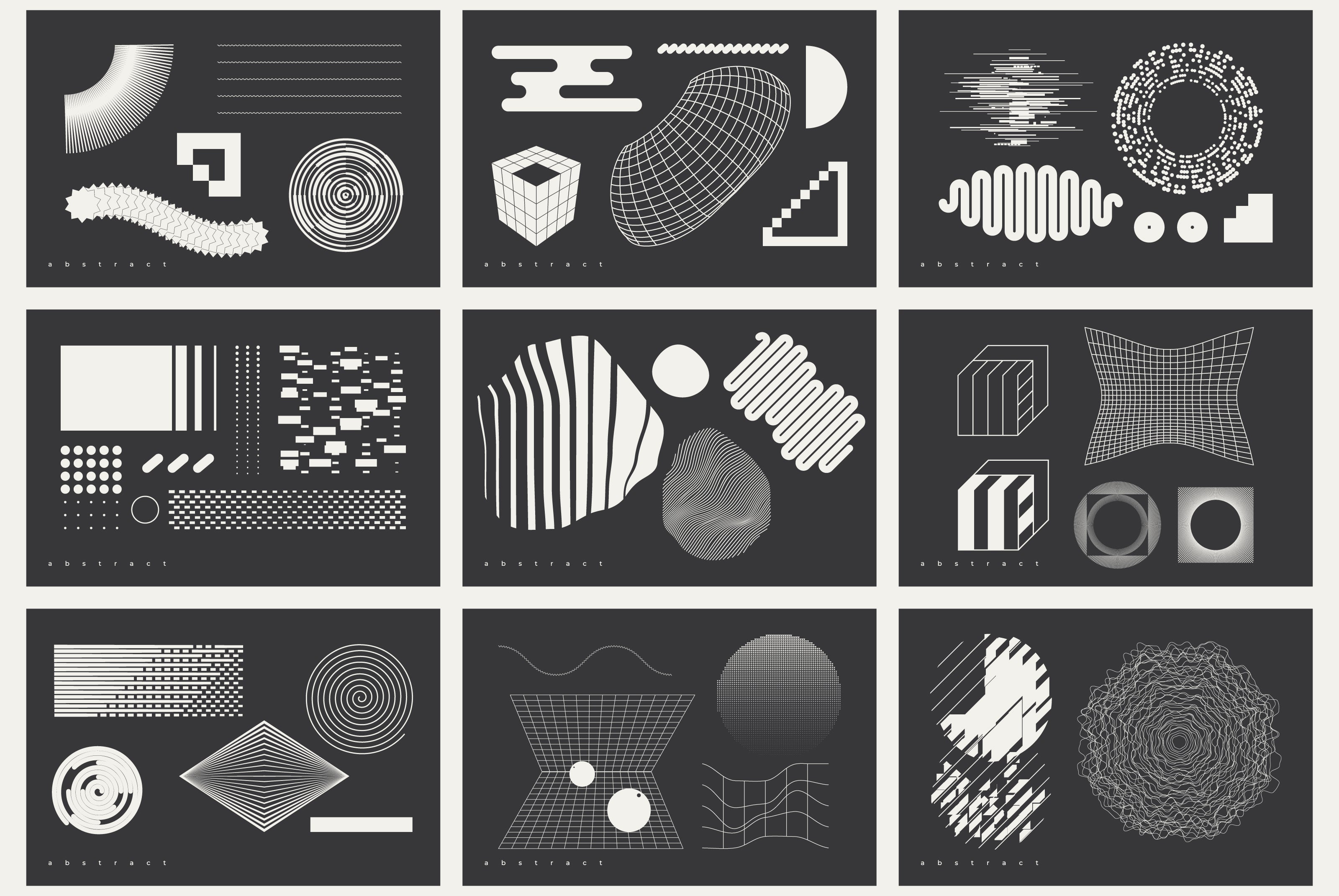 Abstract 100 Universal Vector Object - secret-cache