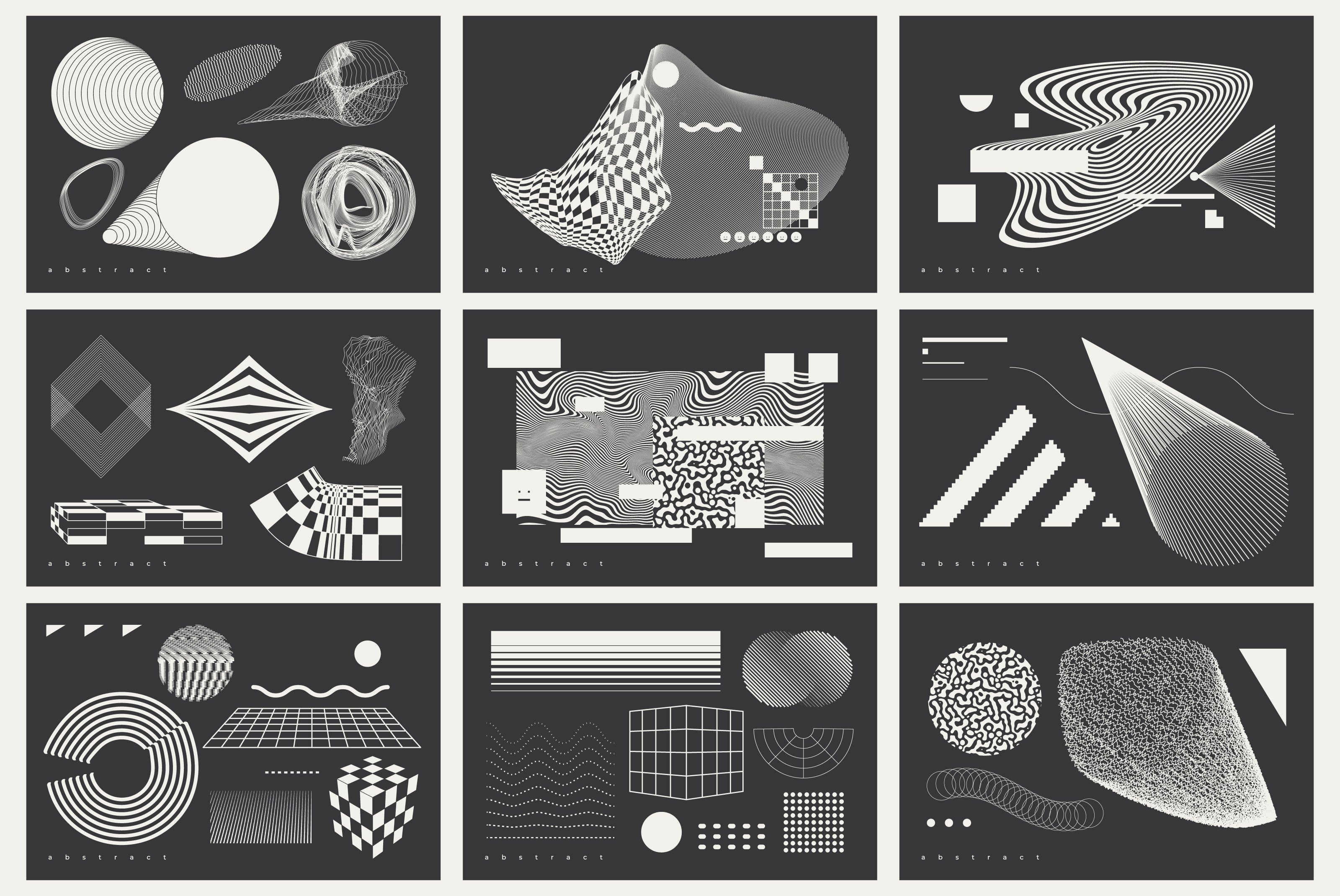 Abstract 100 Universal Vector Object - secret-cache