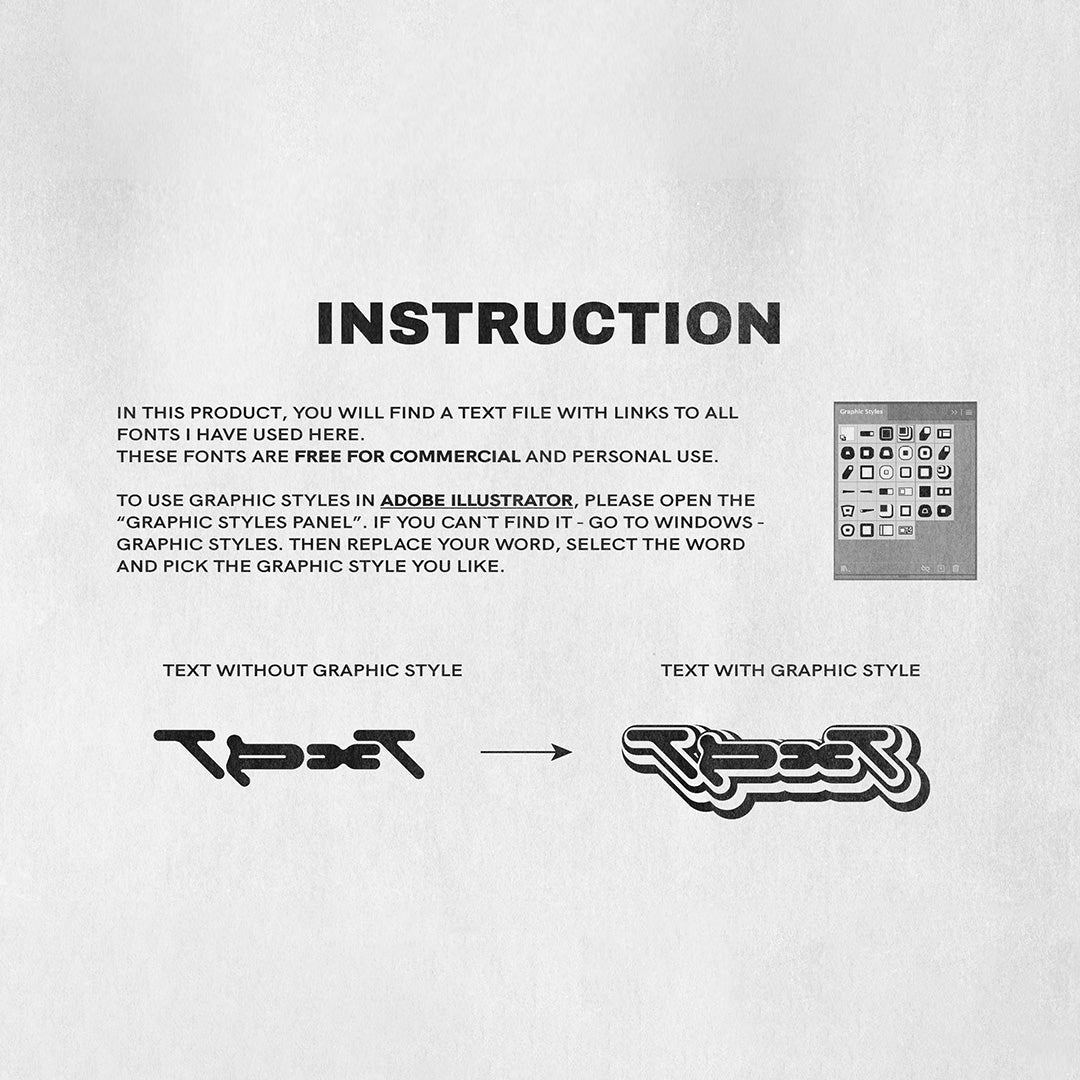 Y2K 240 Shapes Badges Graphic Styles - secret-cache