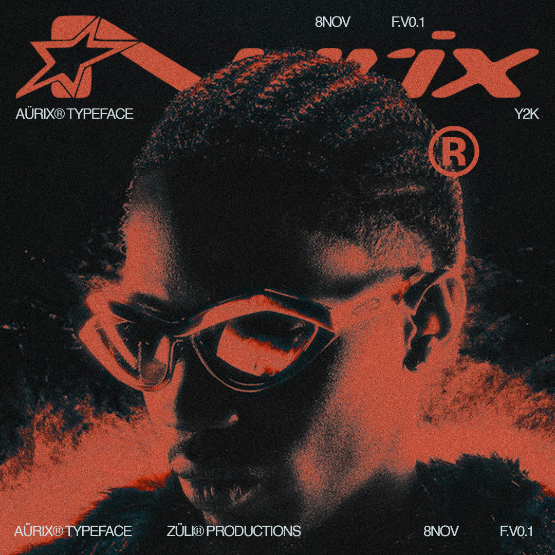 Aürix - Y2k Typeface - secret-cache