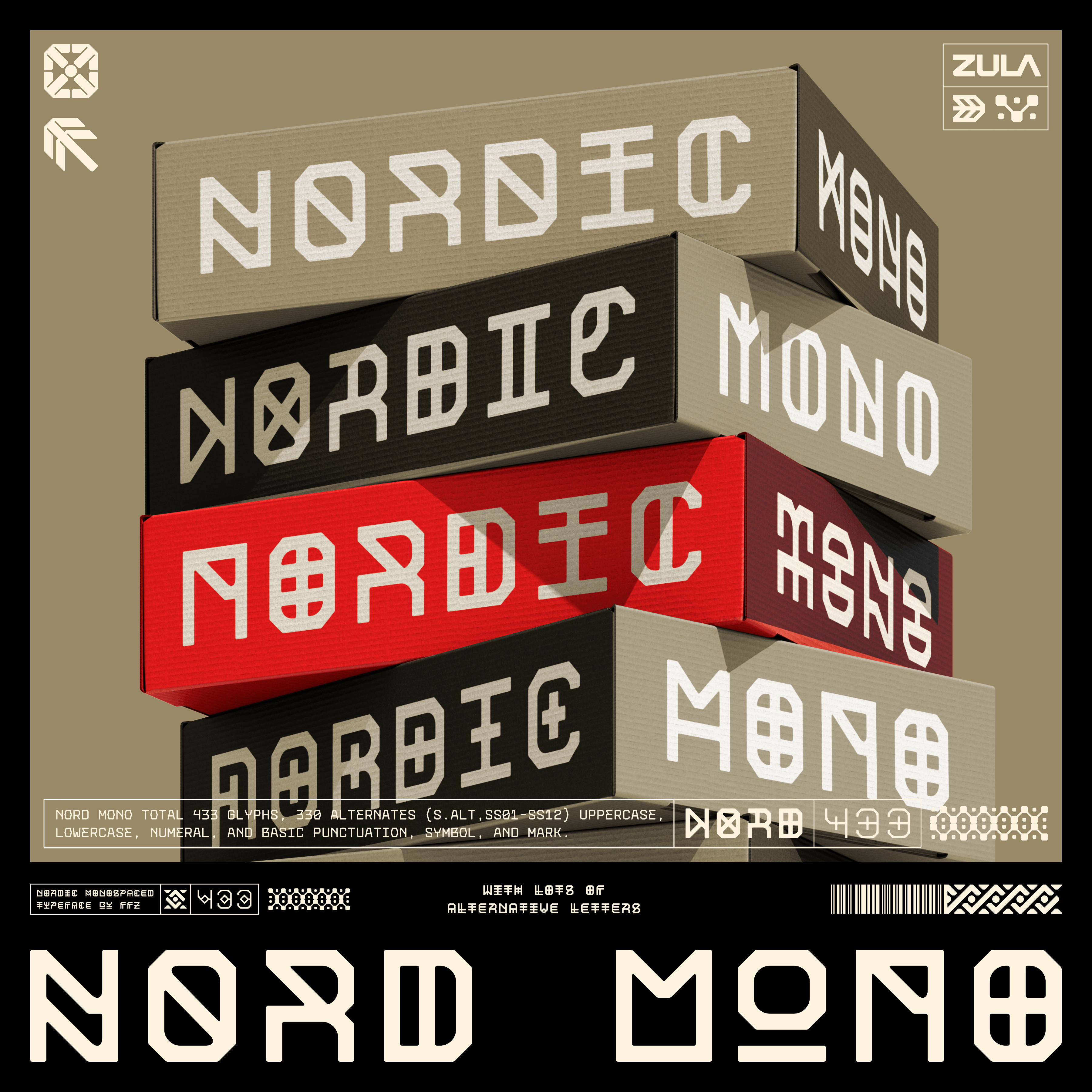 NORD MONO TYPEFACE