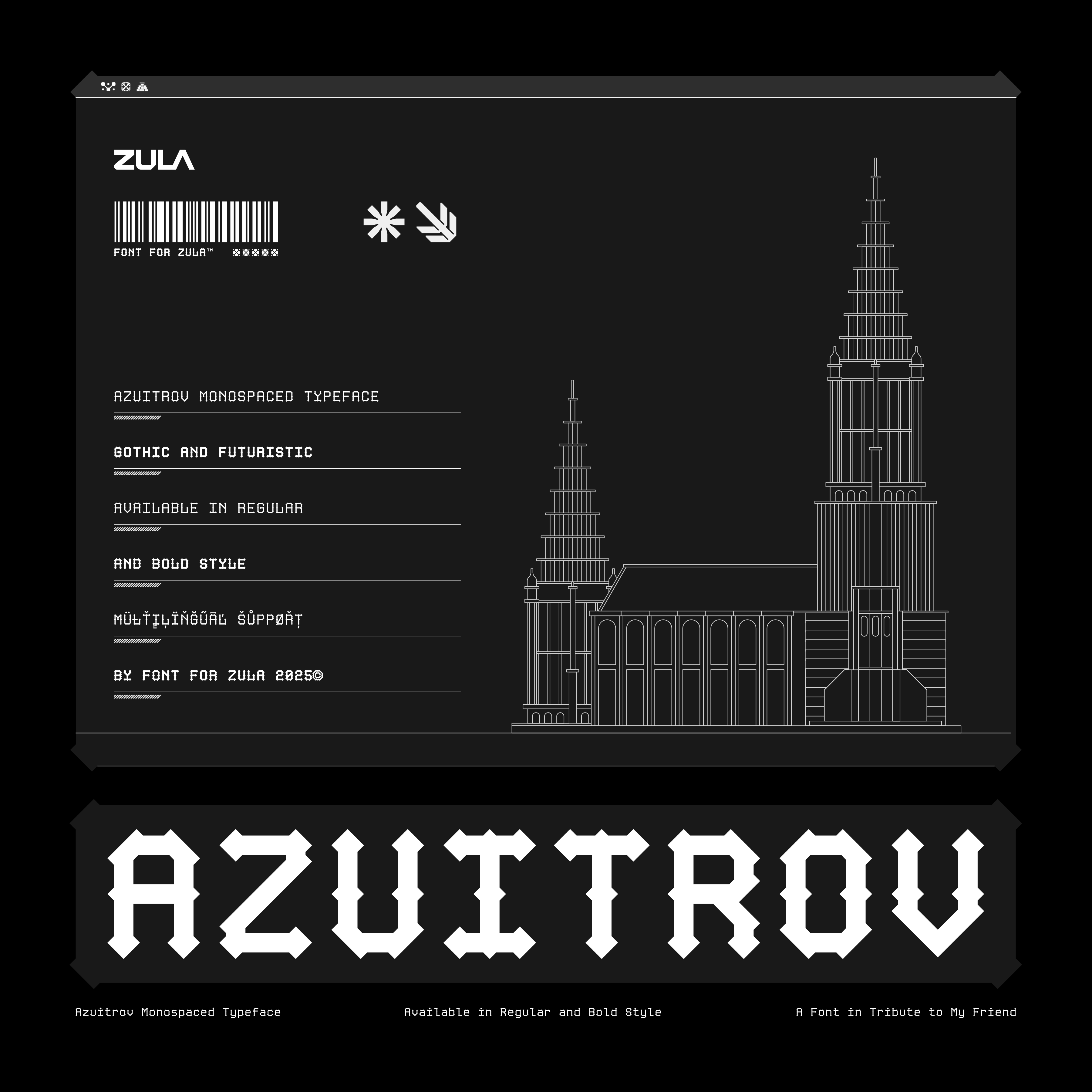 AZUITROV TYPEFACE