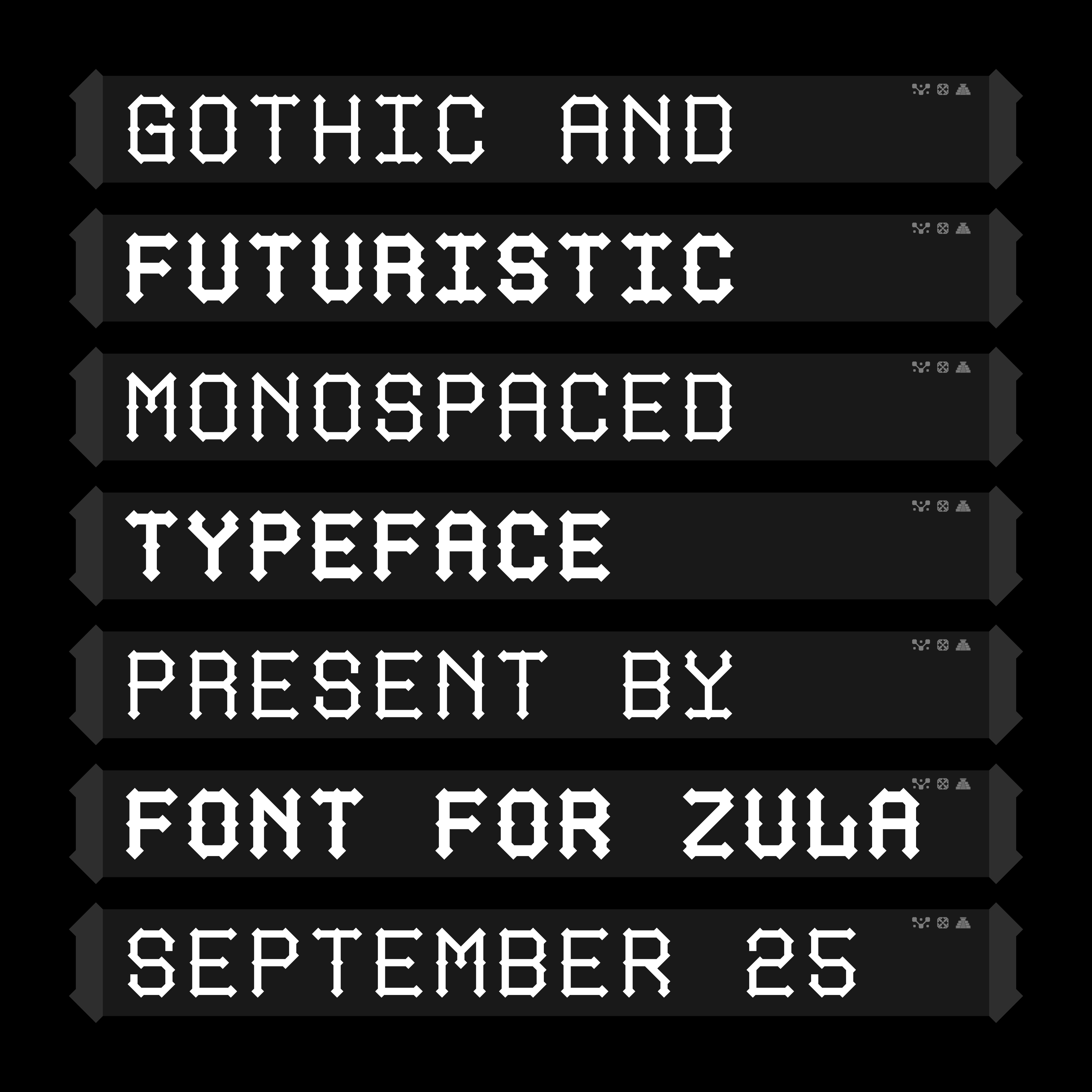 AZUITROV TYPEFACE