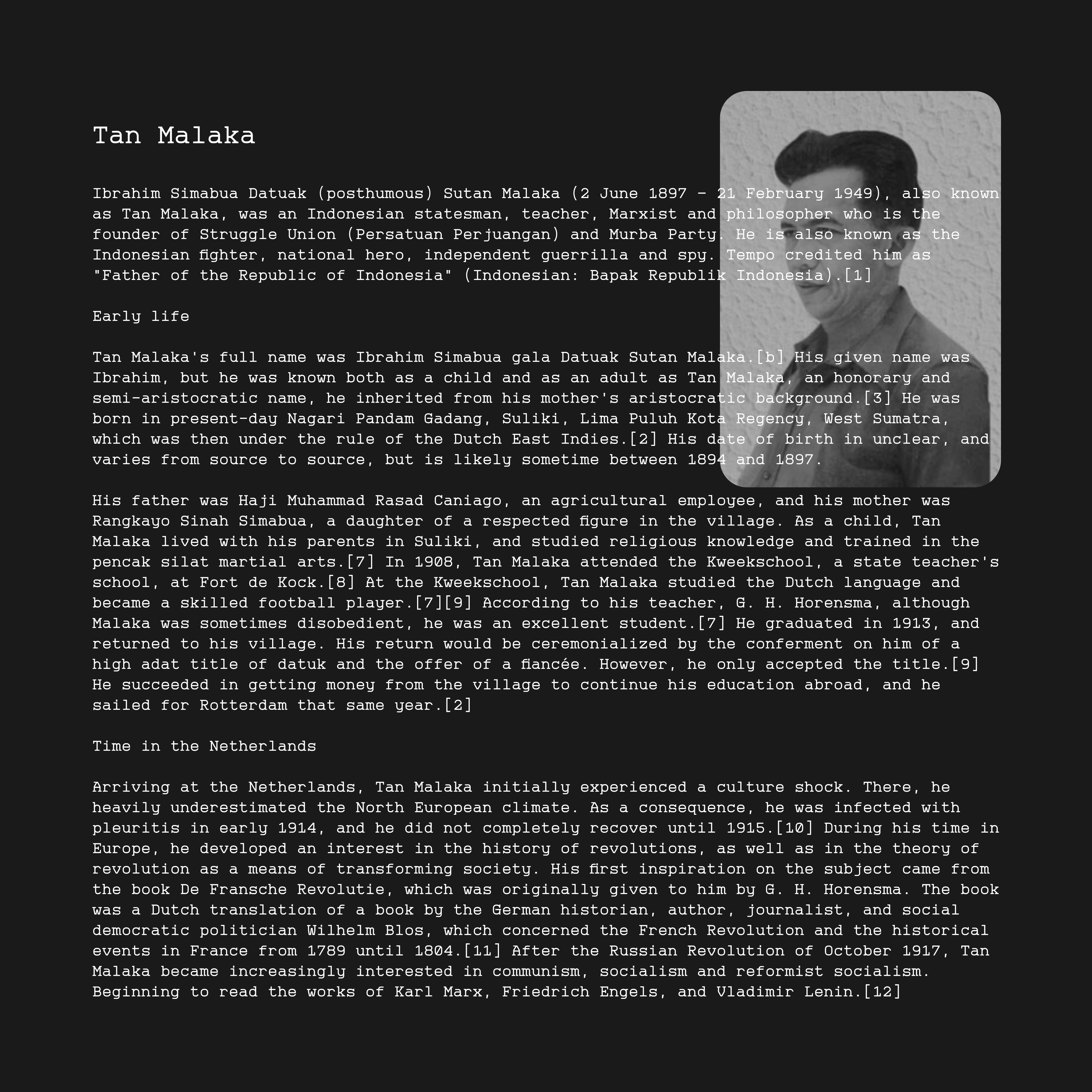 REGAR MONOSPACED FONT FAMILY