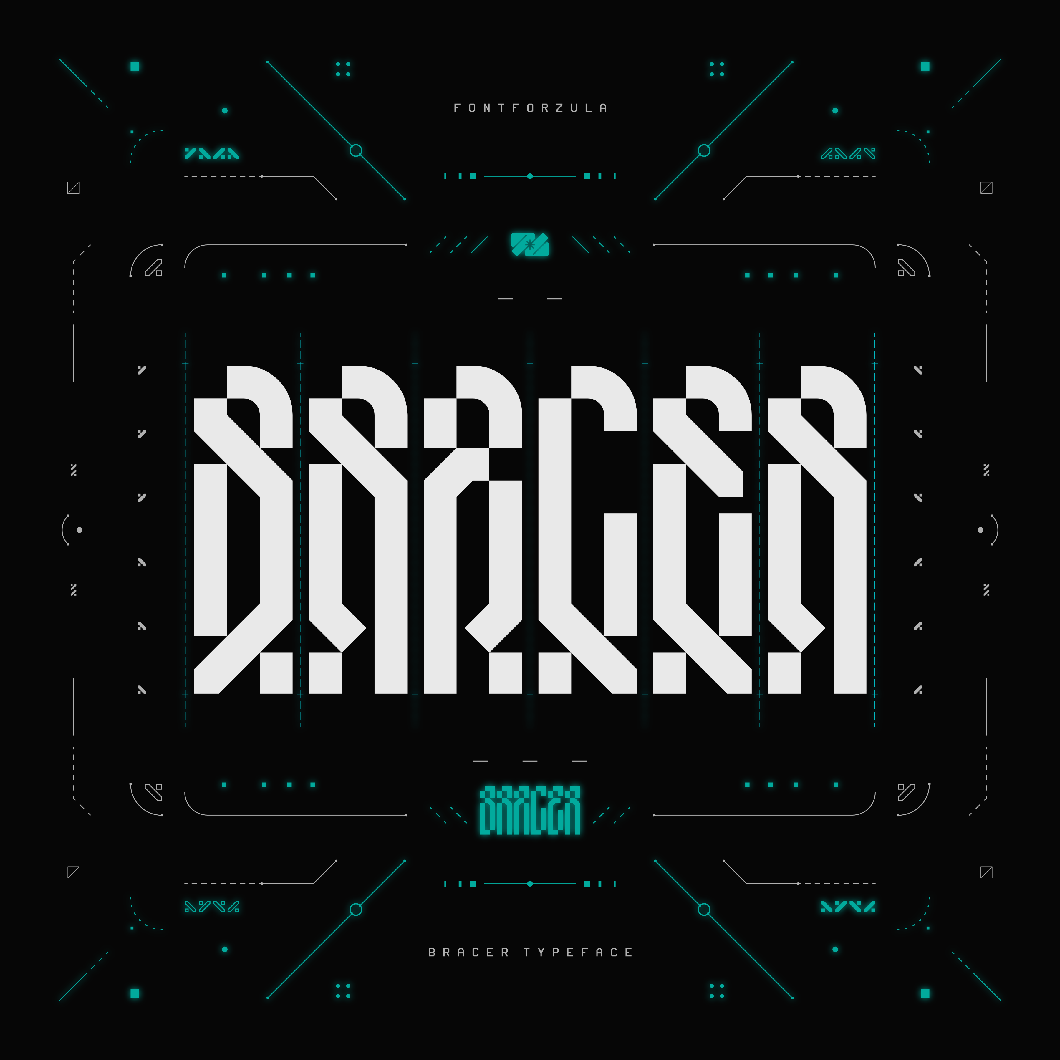 Bracer Typeface