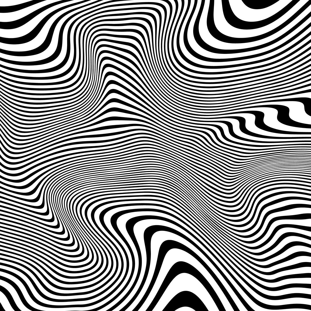 Psychedelic. Wave Backgrounds