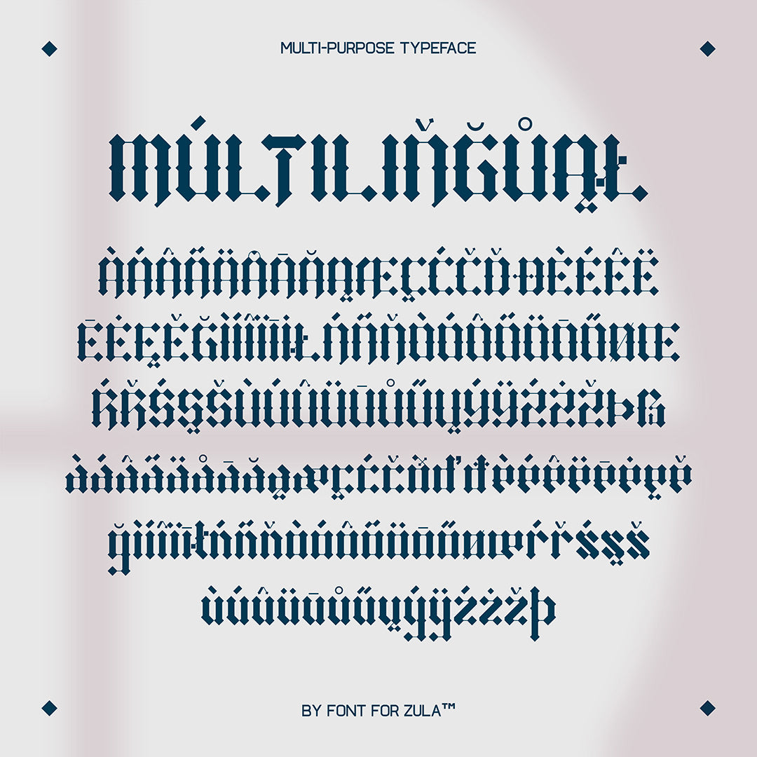 Van Hogback Typeface