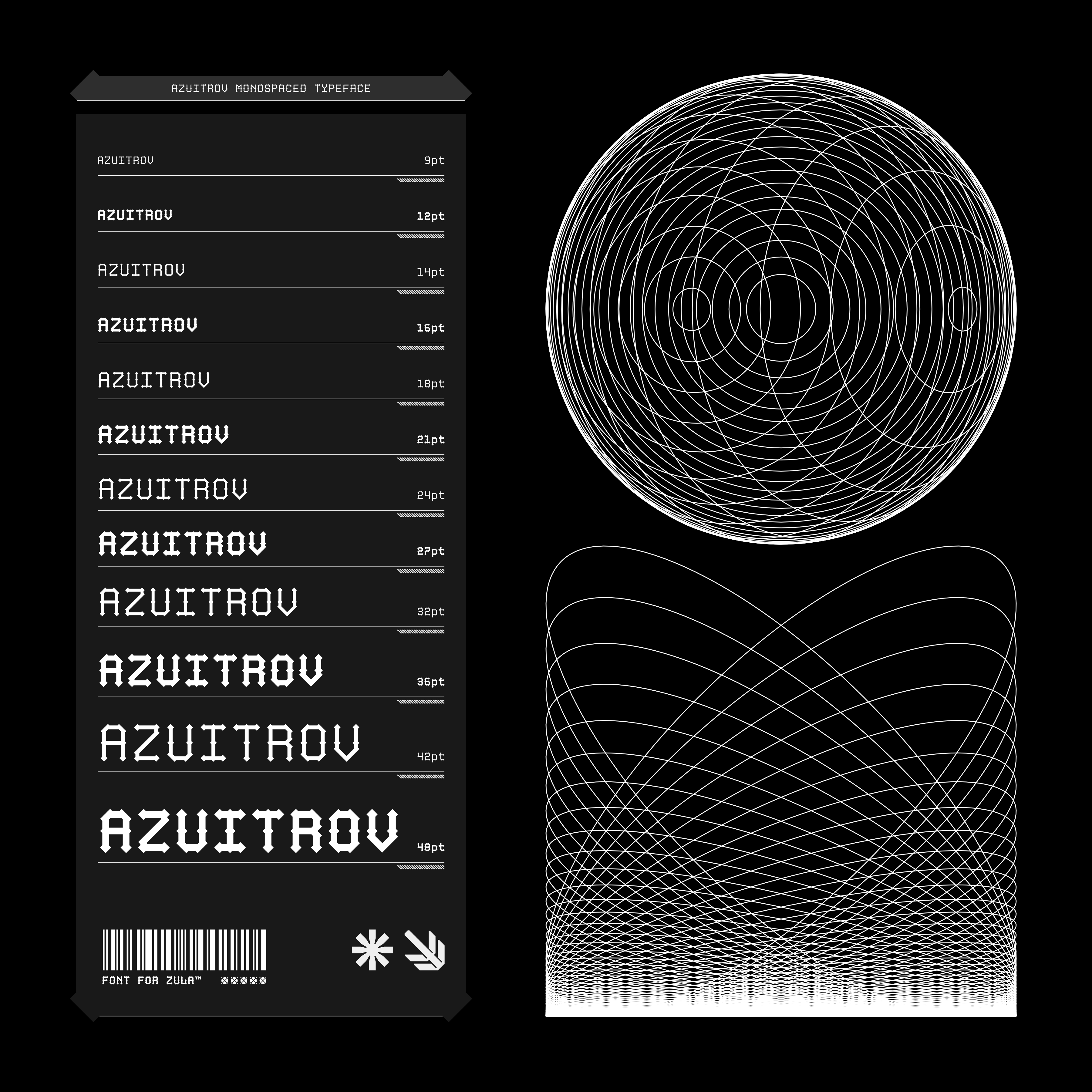 AZUITROV TYPEFACE